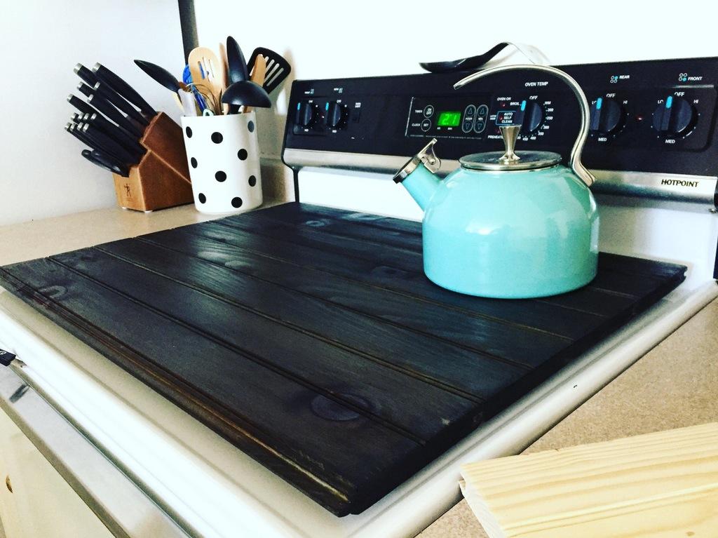 Wooden stove topper r/DiWHY