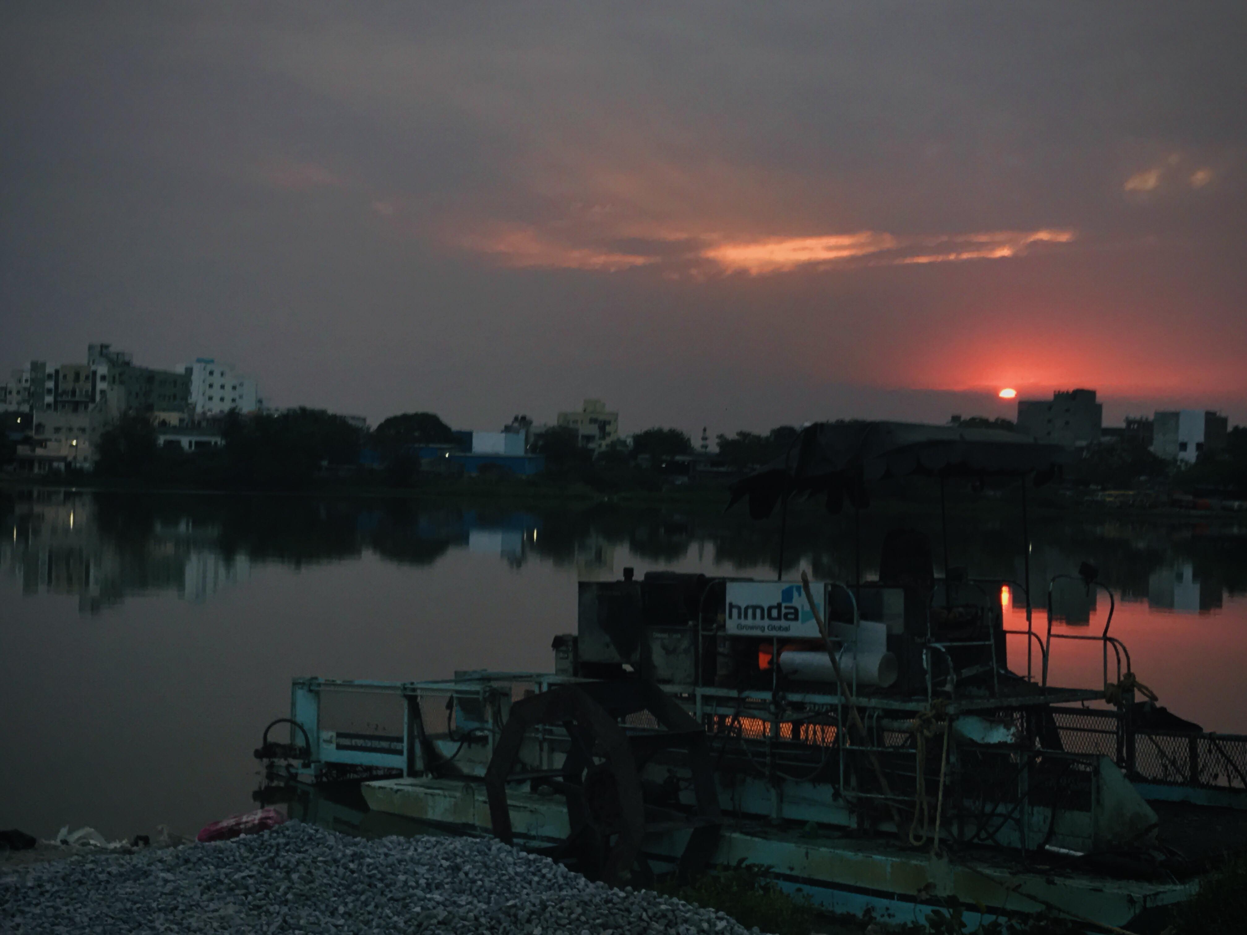 Good morning Hyderabad. Thought i’d post this beautiful sunrise. r