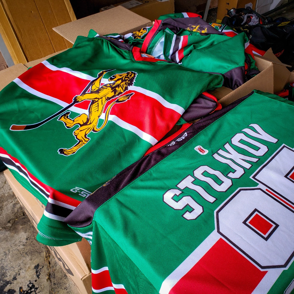 Kenya Ice Lions jerseys shipping soon, per email r/hockey