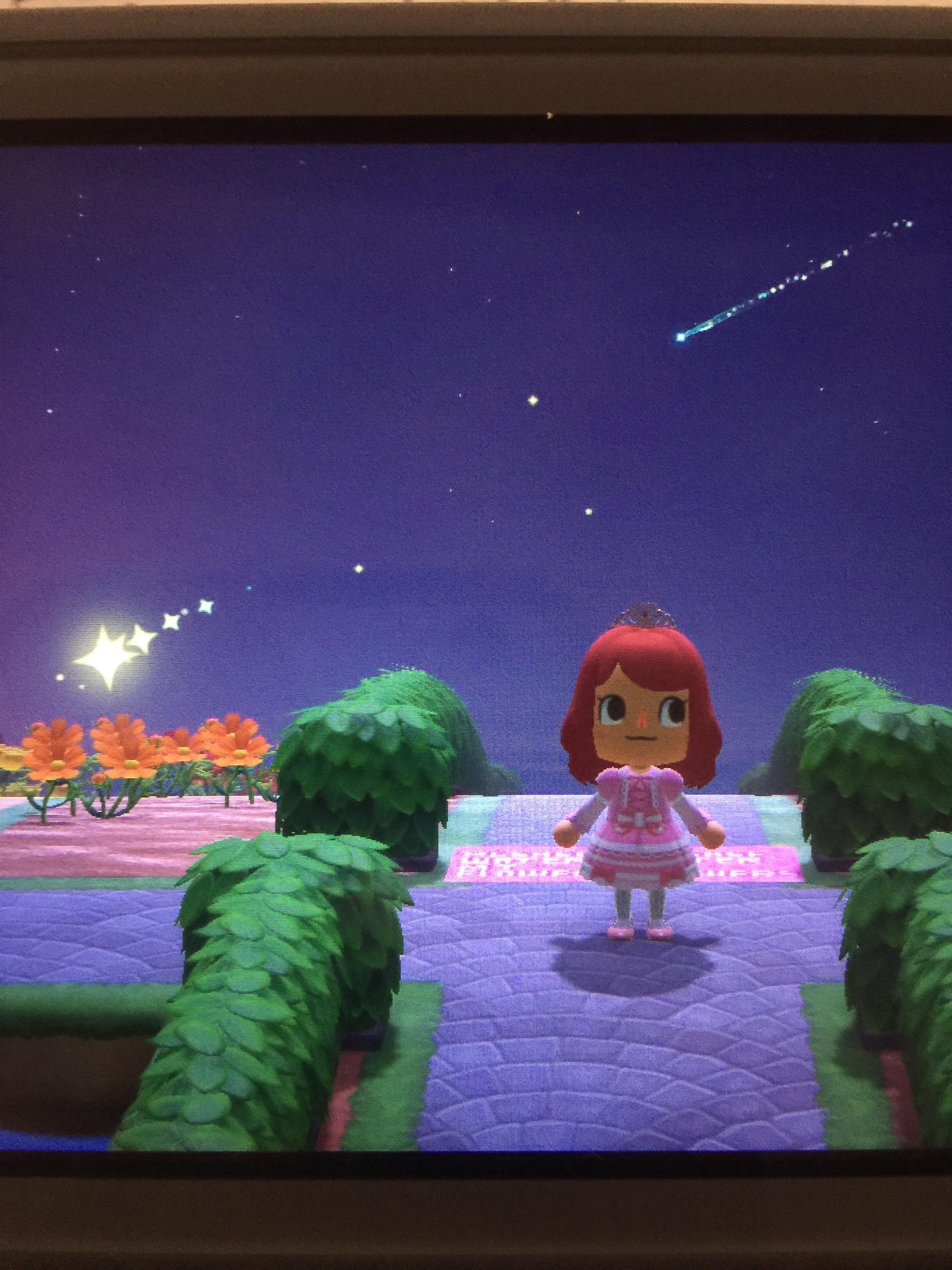 Having a star shower anyone that want to come and get some wishes is