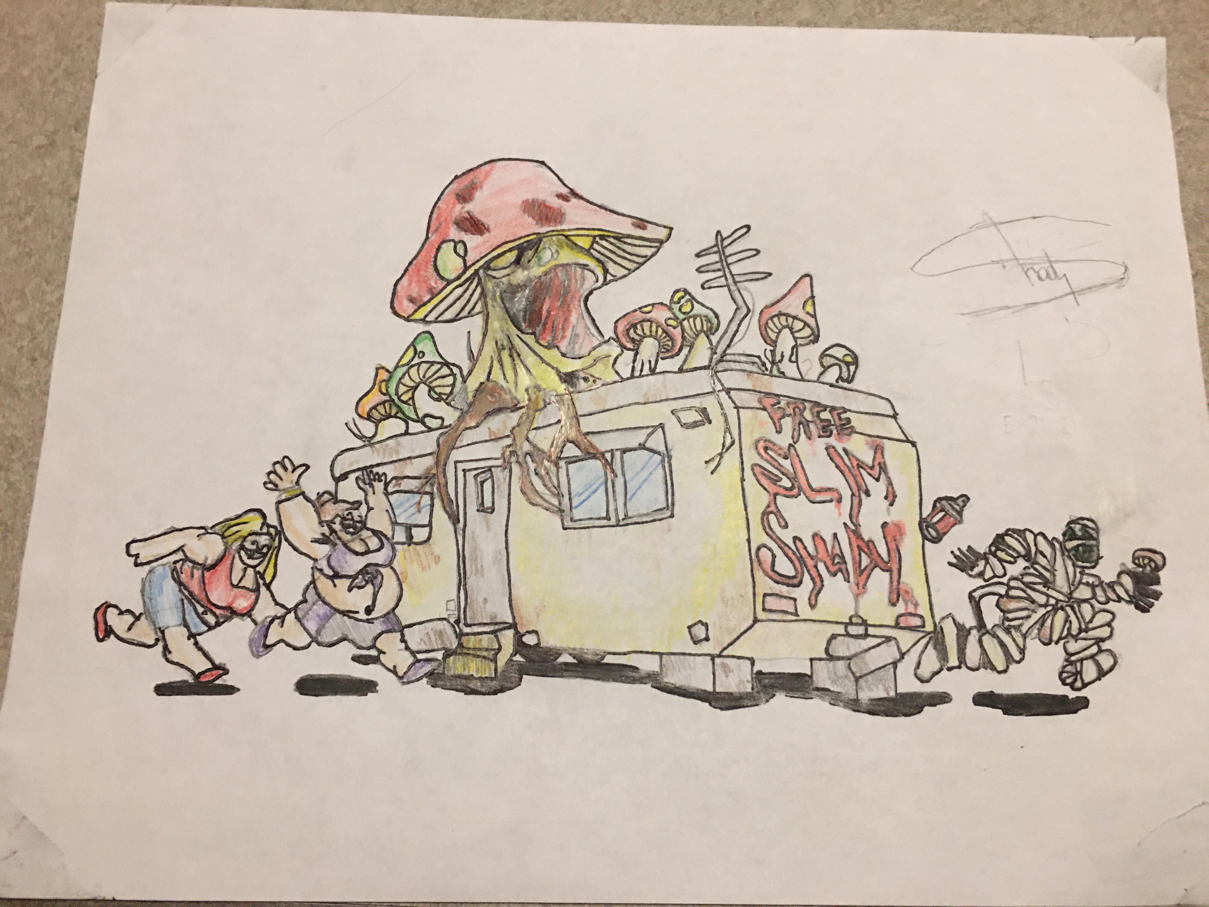 POV You don’t have the money for a signed SSLP Lithograph r/Eminem