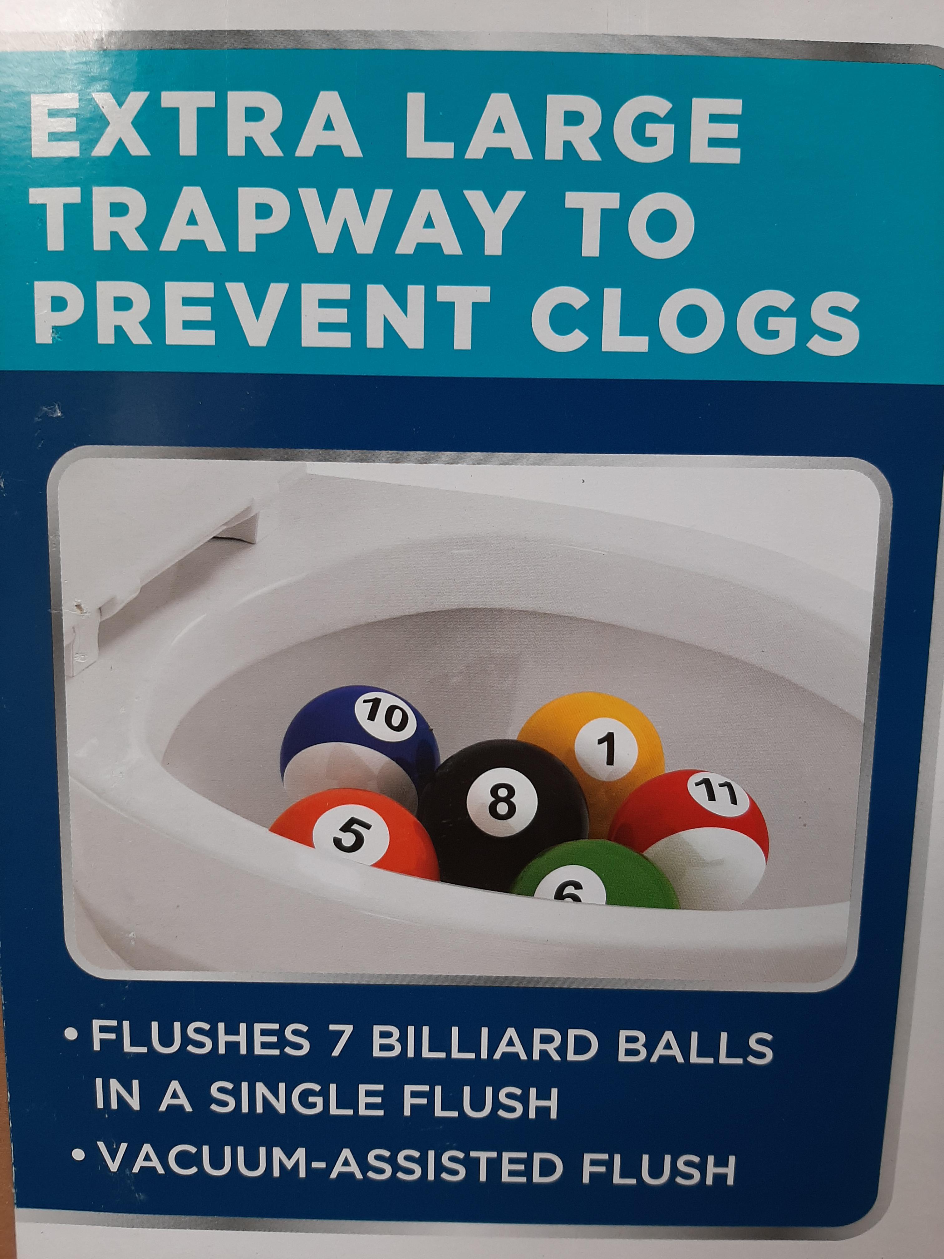 7? There's 6. Who flushes billiard balls... r/ShittyDesign