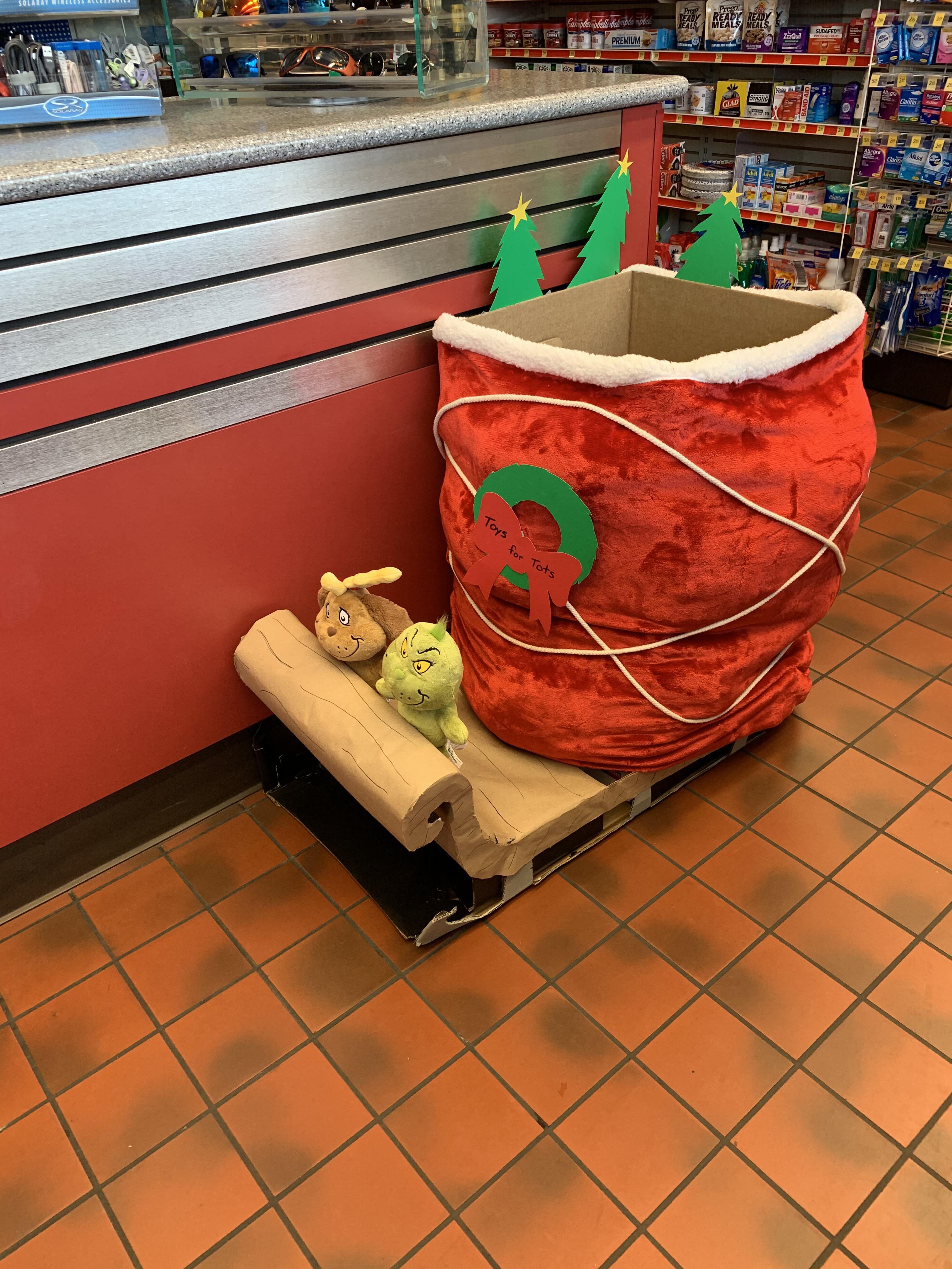 Our toys for tots box! r/QuikTrip