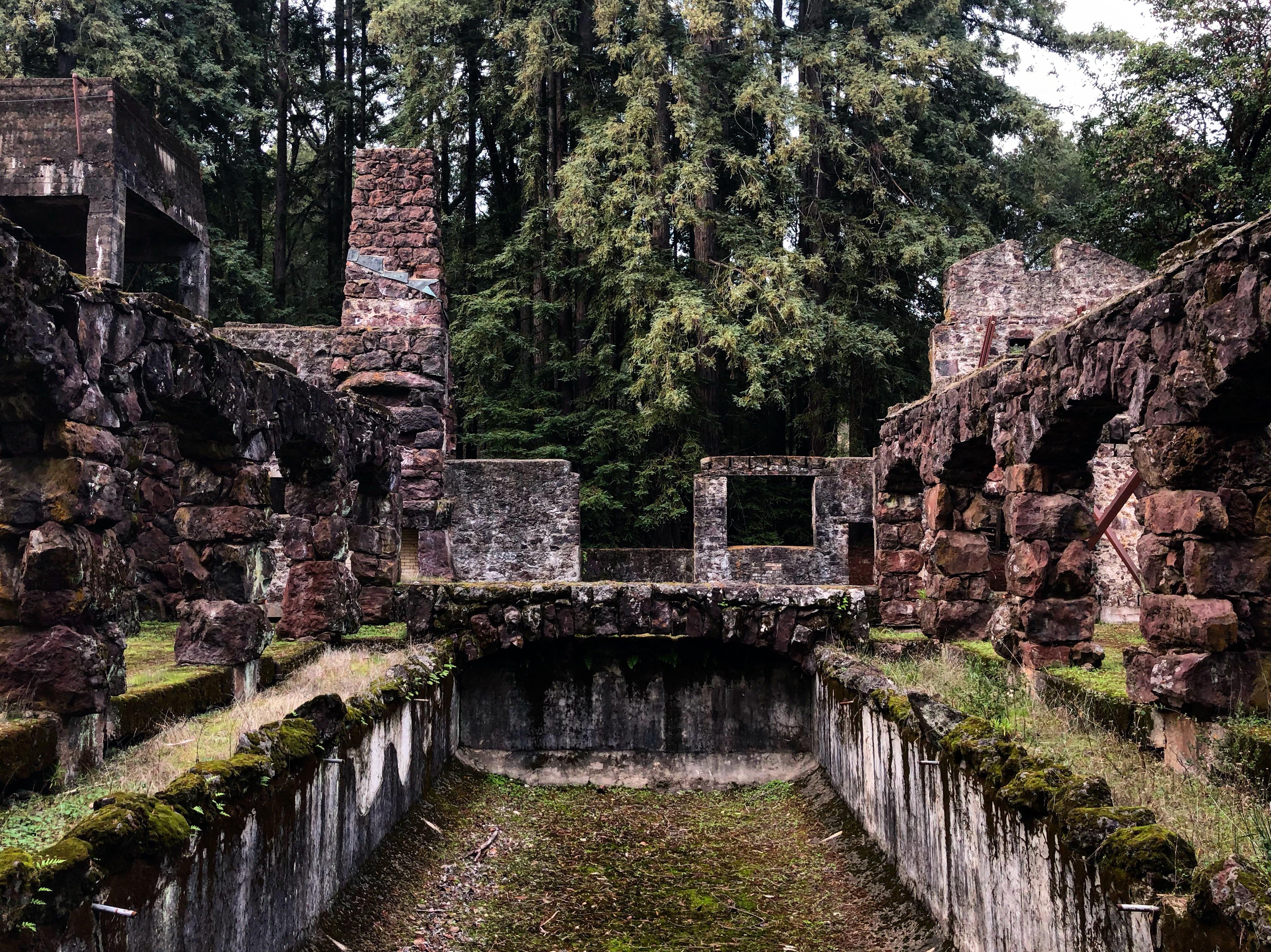 Jack London’s Wolf House ruins Glen Ellen California r/urbanexploration