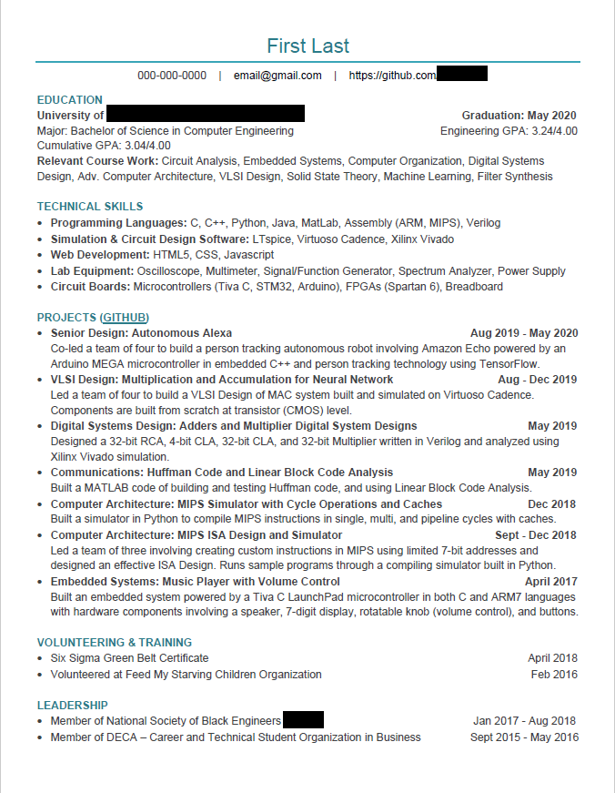 Mechatronics grad seeking entry level engineering positions. Your