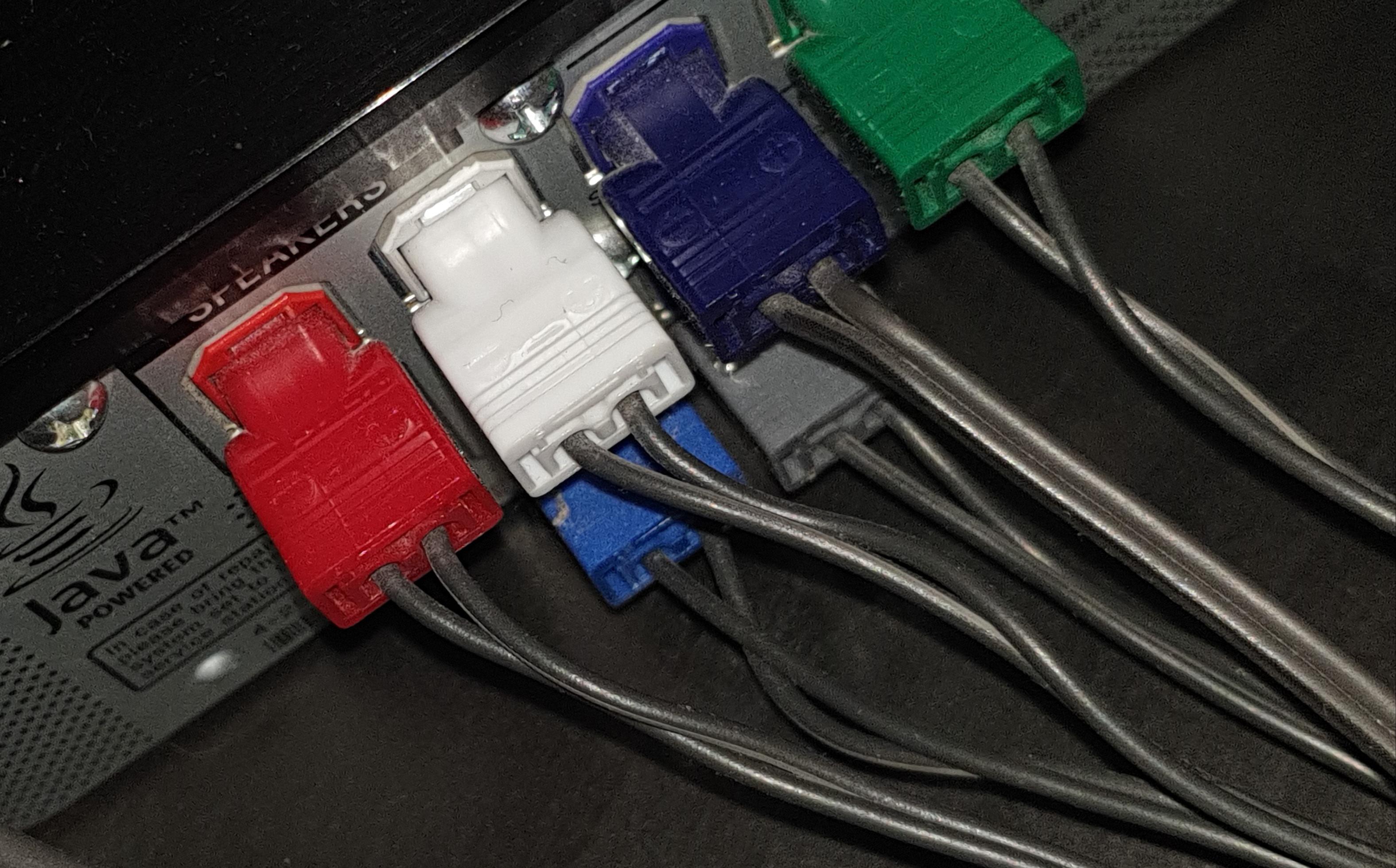 Connectors of speakers of old Sony Home theatre r/hometheatersetups