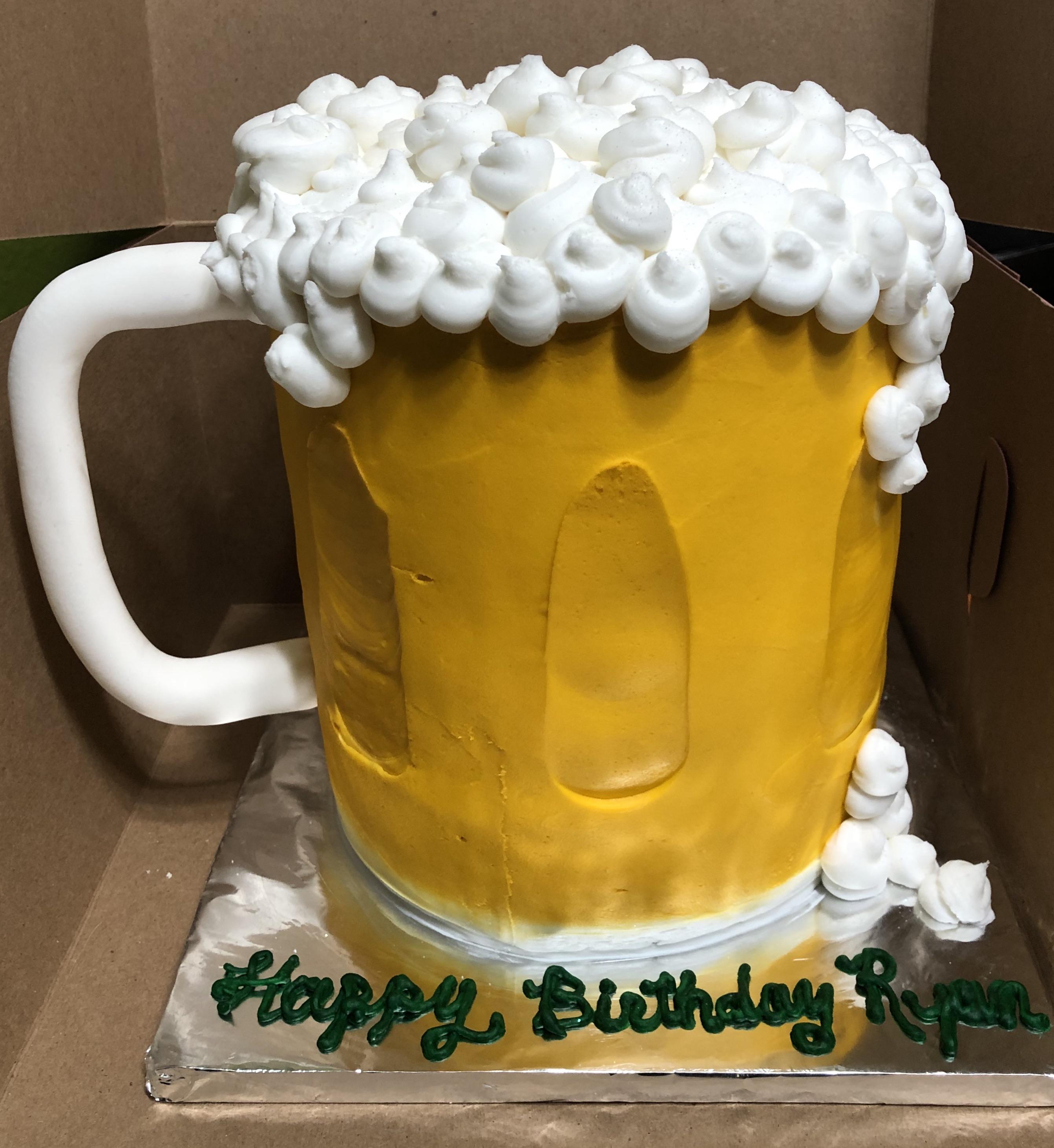 Beer mug Cakes