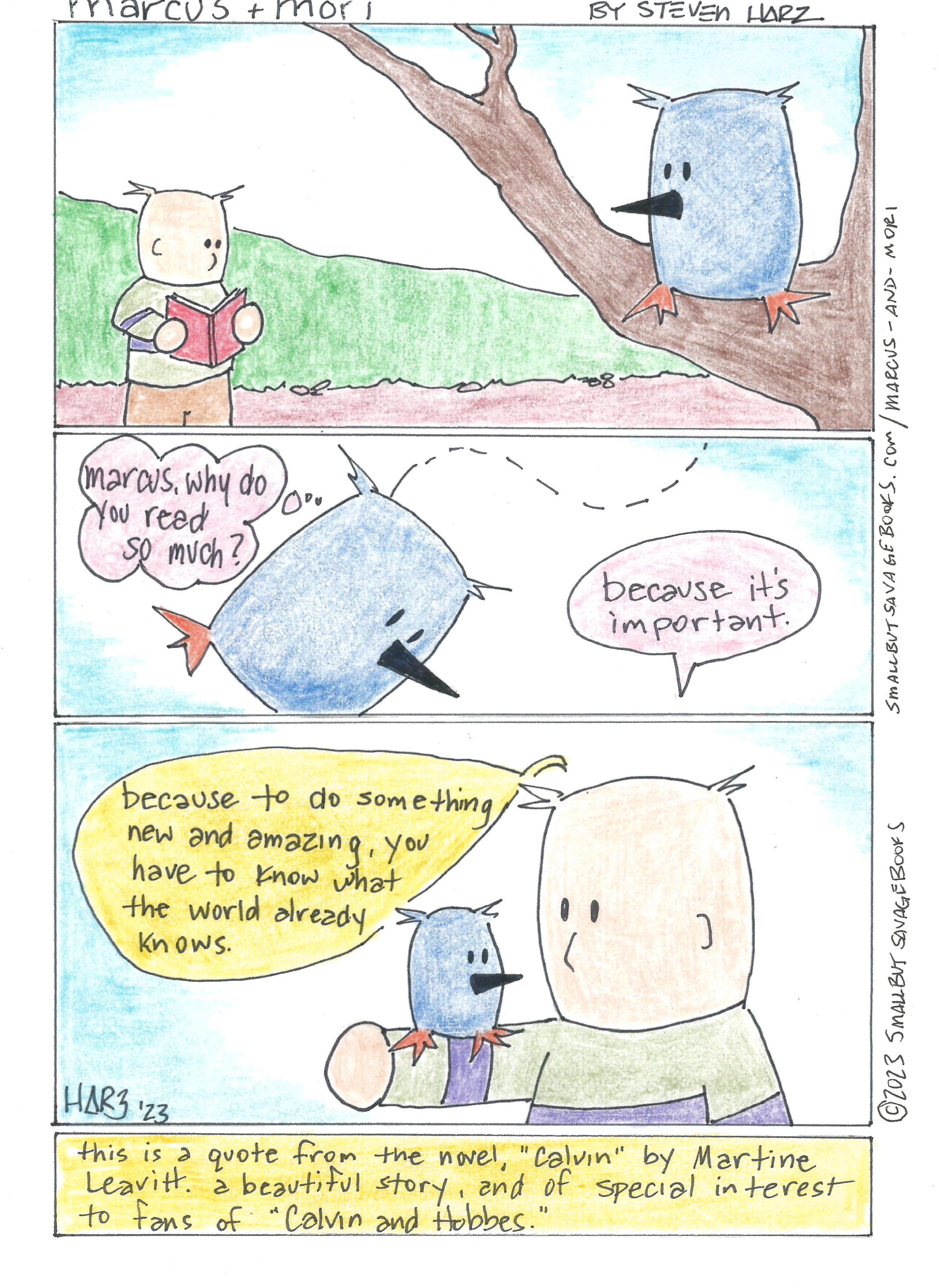 Marcus and Mori Calvin (OC)