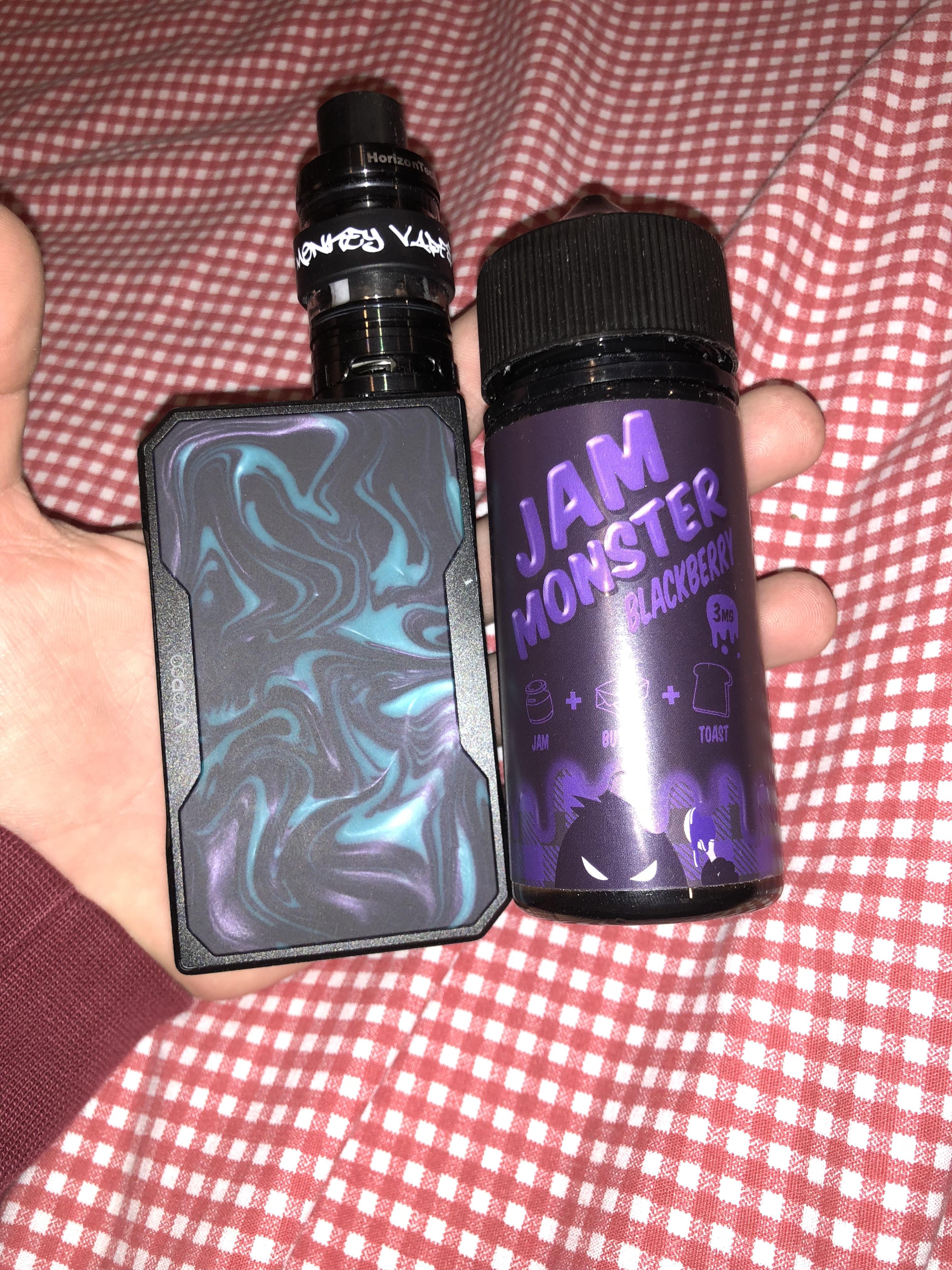 Very excited. Jam Monster Blackberry! r/Vaping