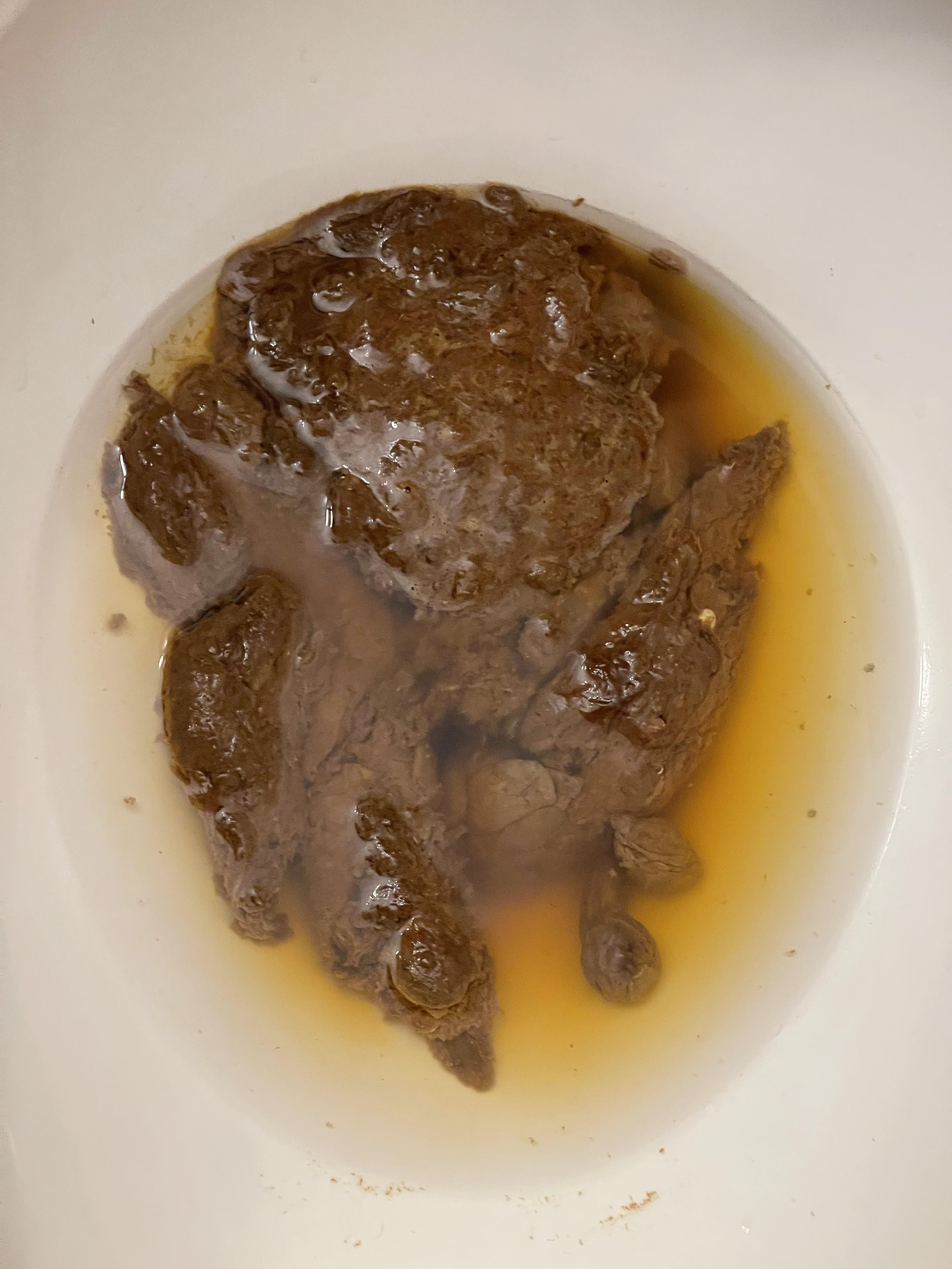 Smells like a skunk in here r/poop