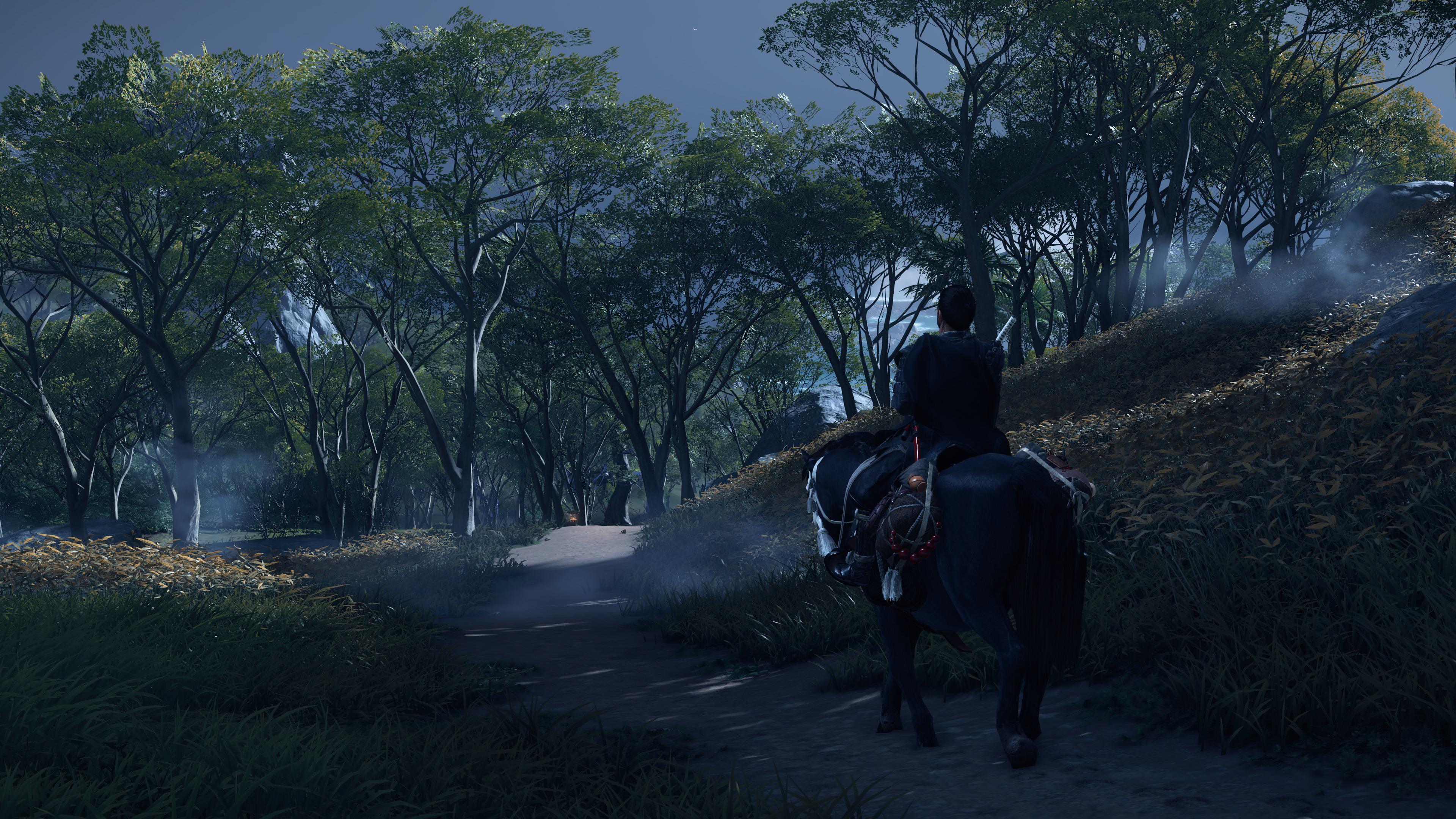 Ghost of Tsushima Midnight Stroll r/gamingphotography