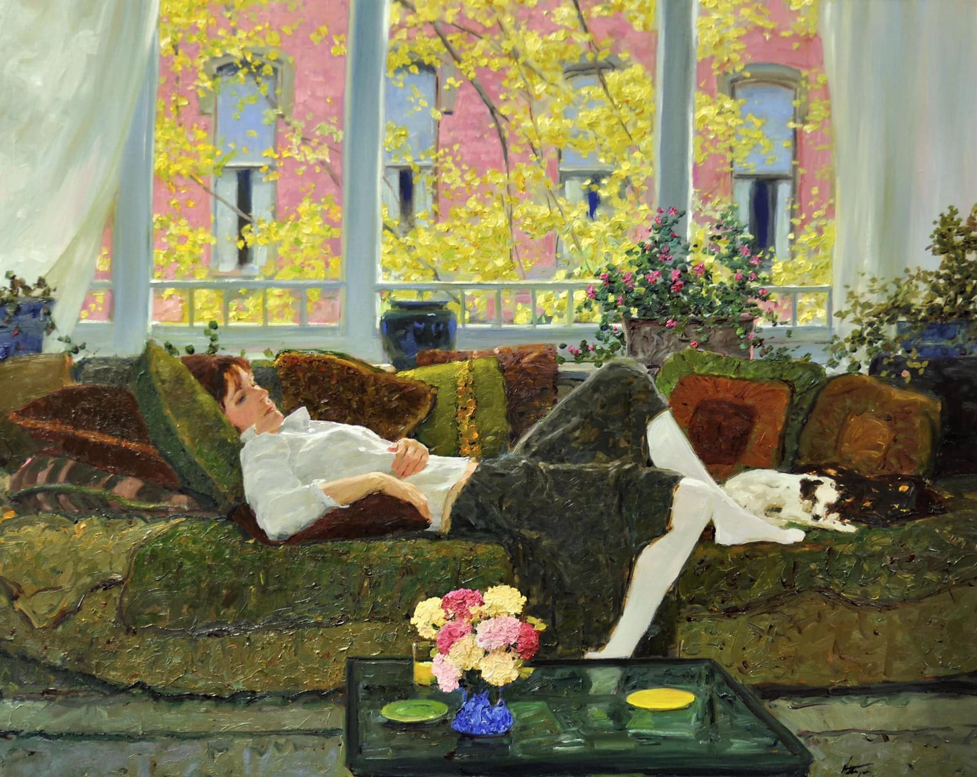 David Hettinger (American b.1946), Her Day’s Reward, [2005 x 1595] r