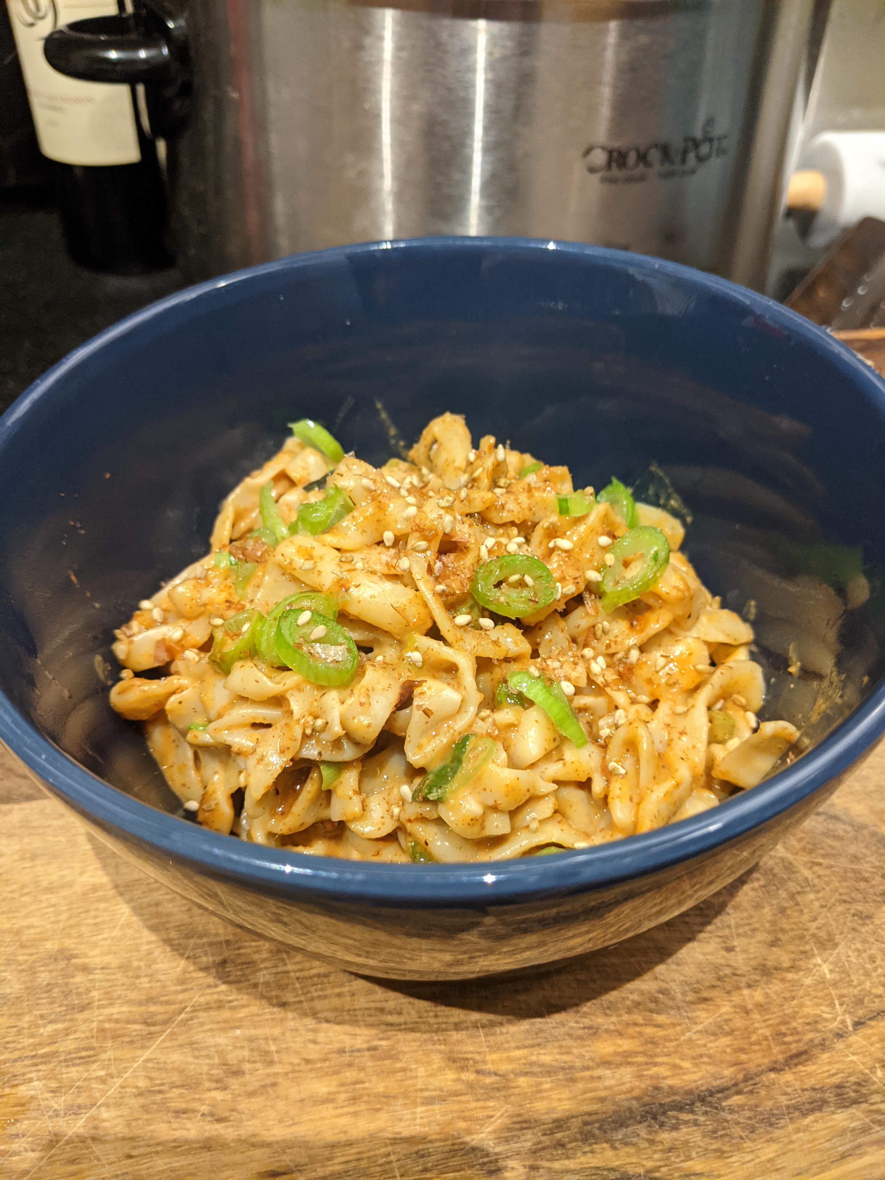 Spicy Almond Butter "Noodles" r/ketorecipes