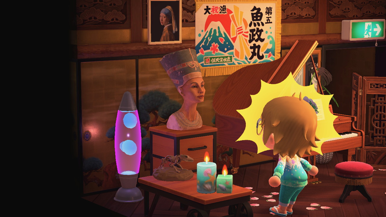 Y'all 😭 Lucky GAVE me this mystic statue!!! r/ac_newhorizons