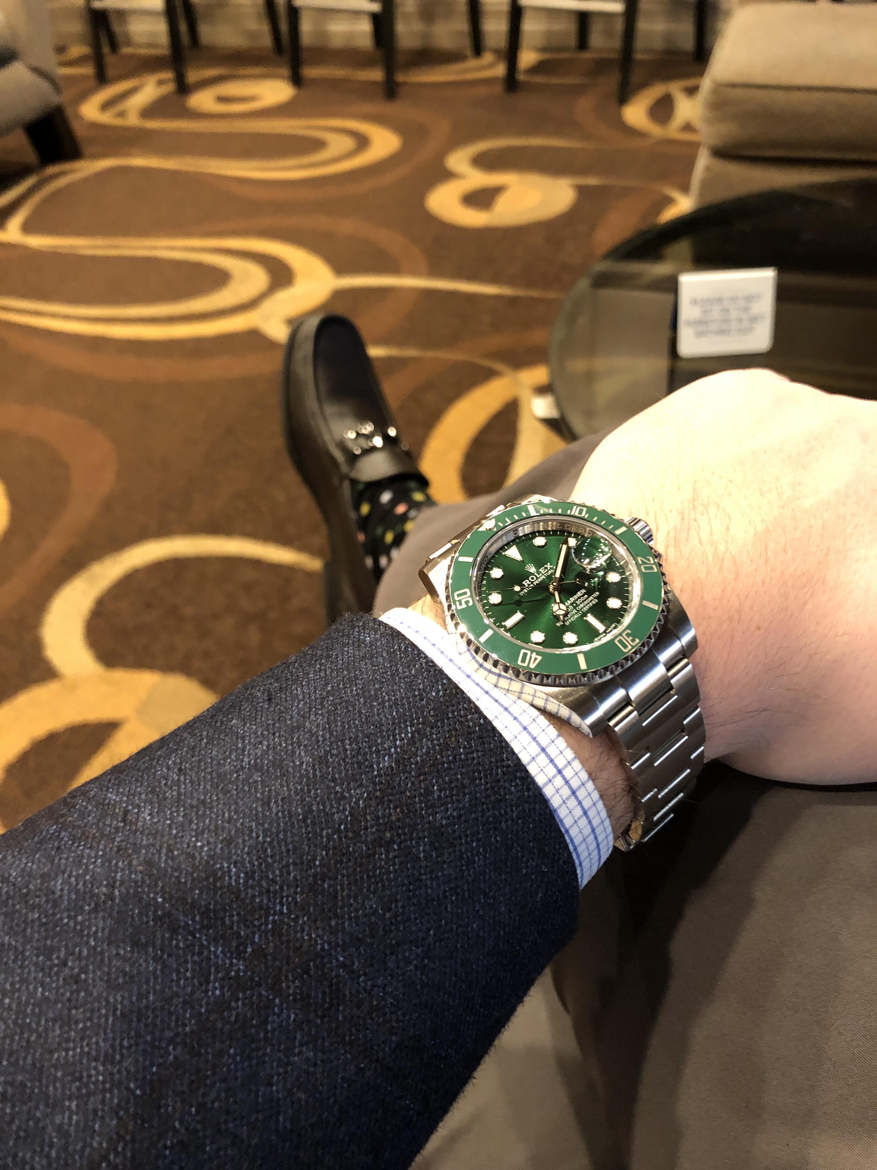 [Rolex] The Hulk glows r/Watches