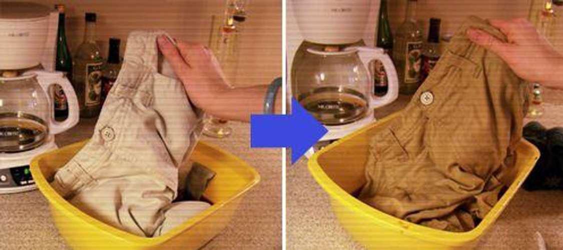 SLPT Coffee Stain on Your Clothes? Dip Them in Coffee to Match the