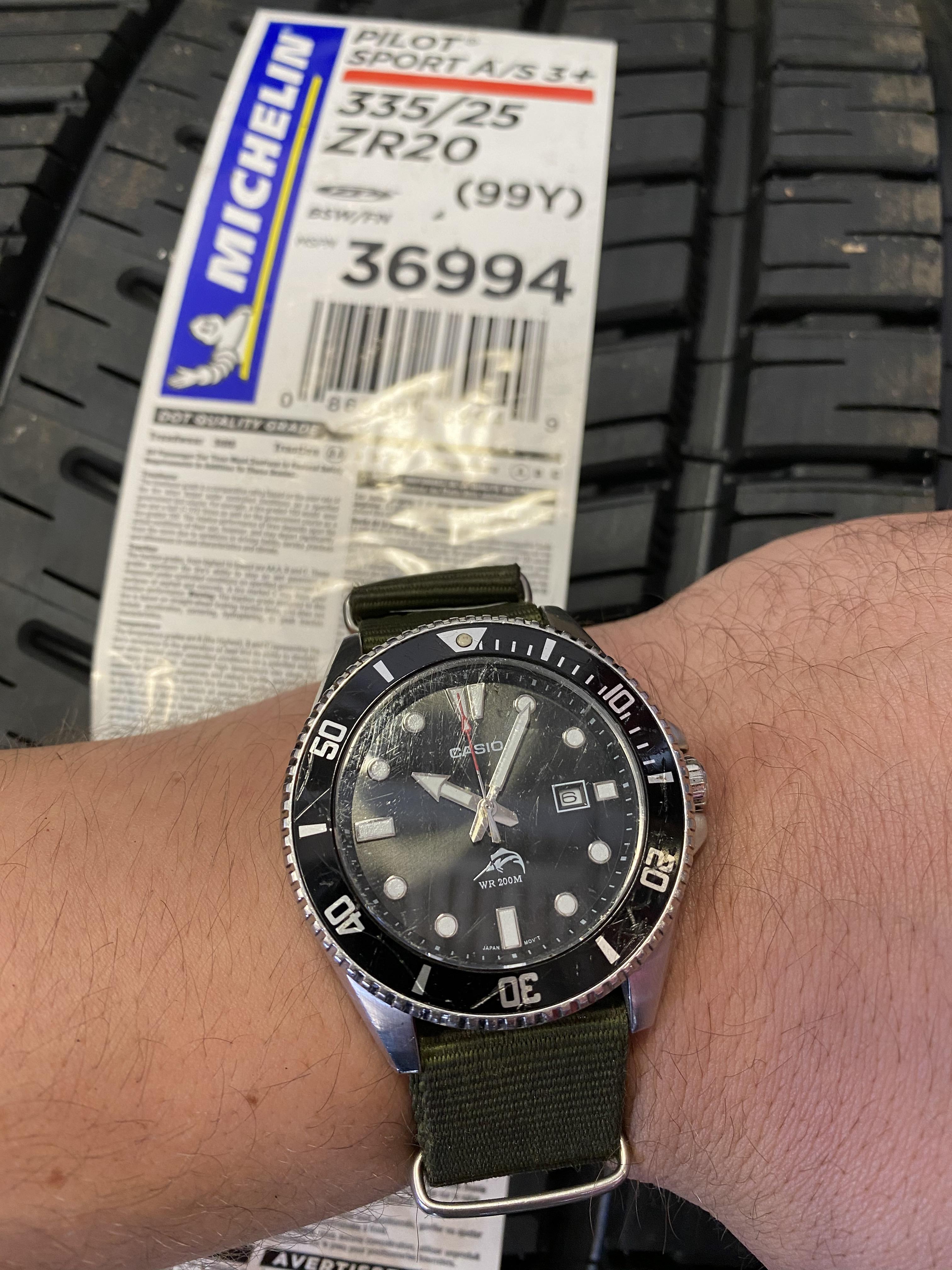 [Casio Duro] Only the best beater watch to tell me how long I have left