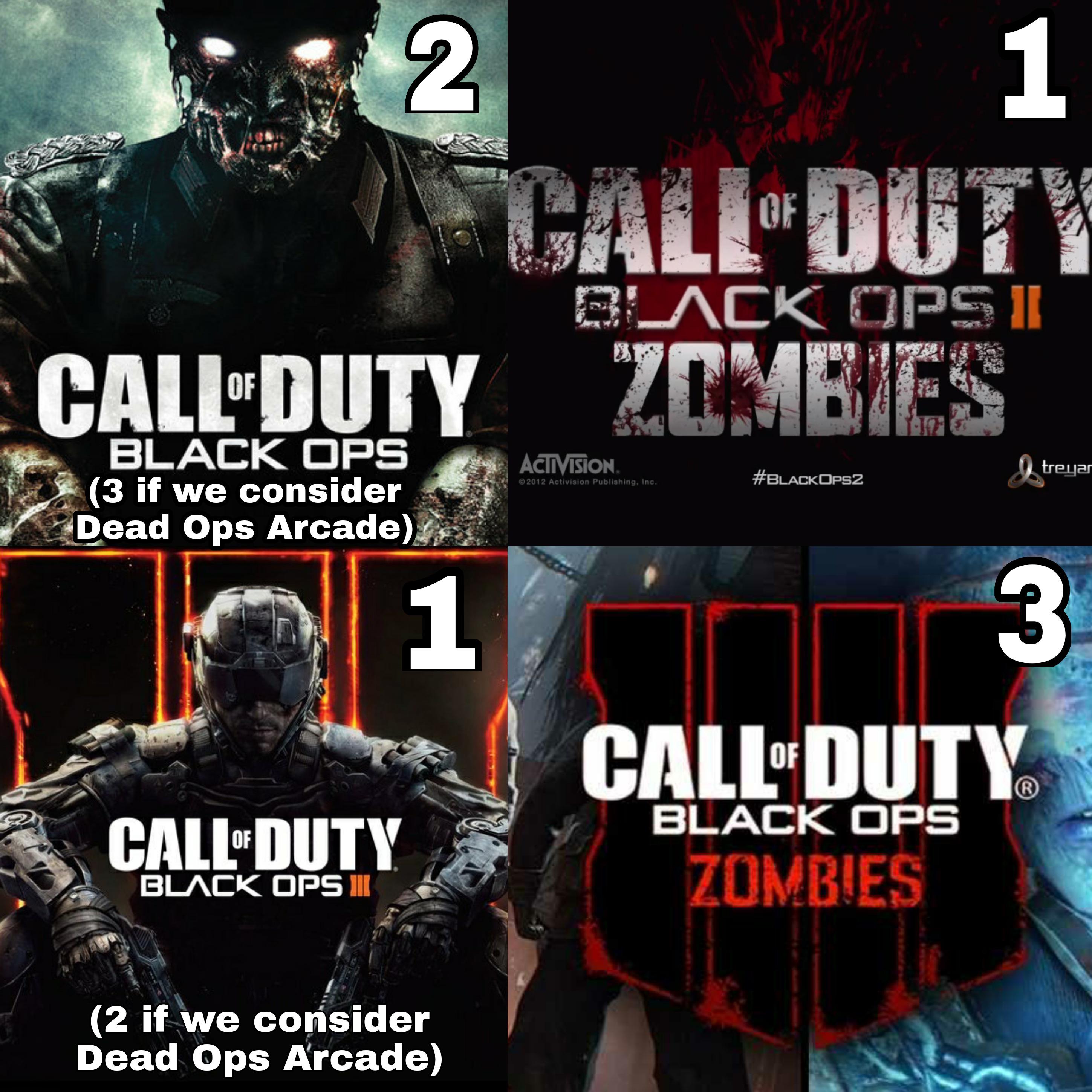 I've seen some people complain that Cold War only has one zombie map at