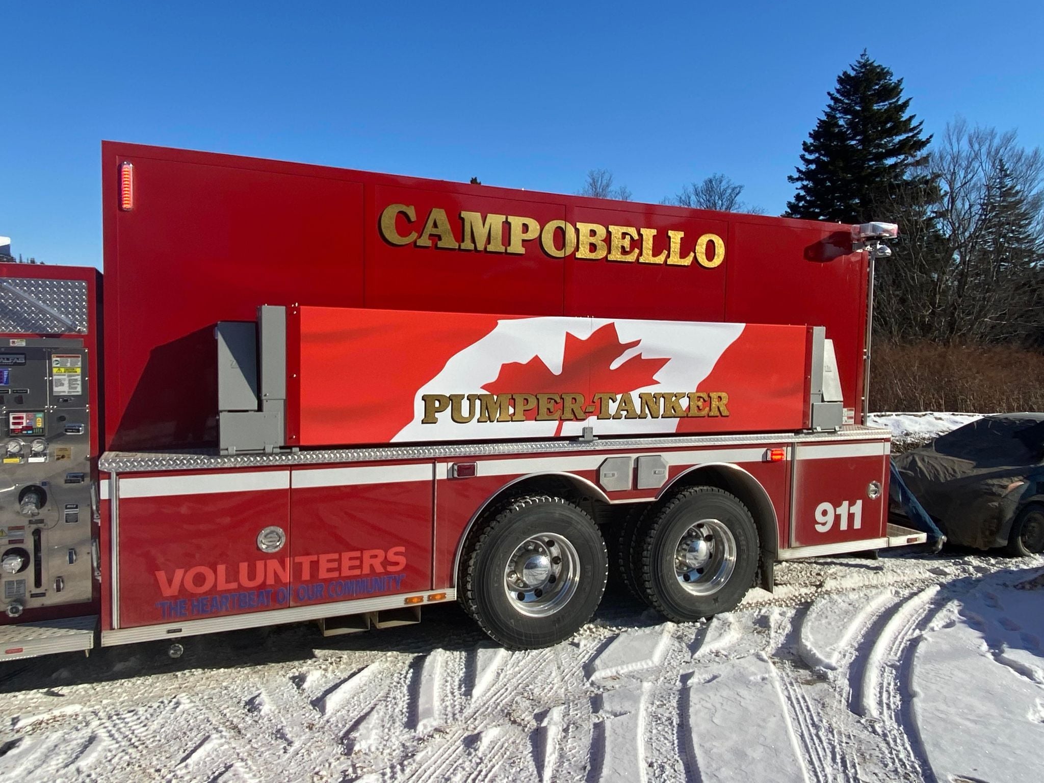 Campobello just got a new fire truck! r/SouthwestNewBrunswick