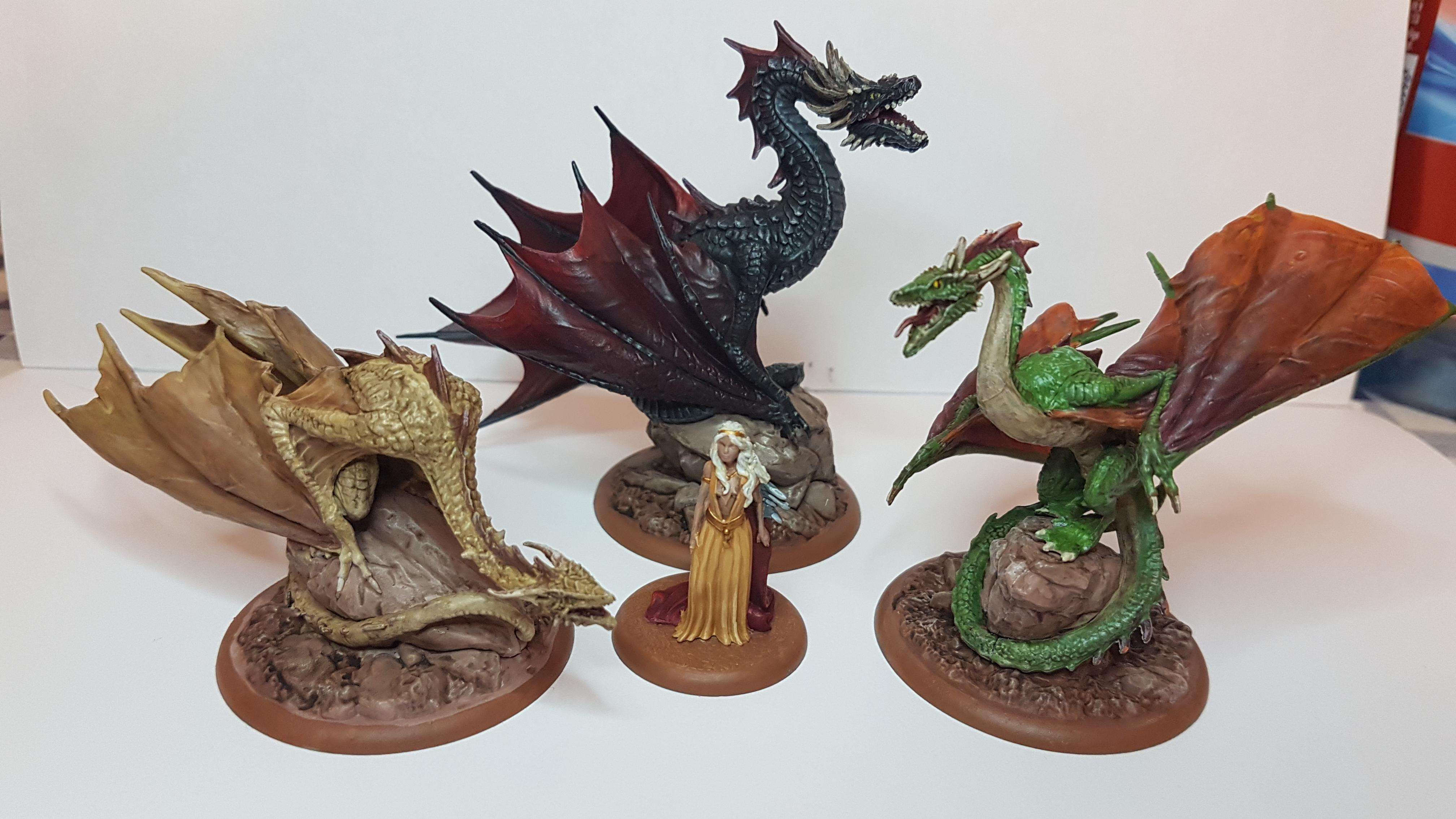 Mother of dragons finally arrived. Dracarys! r/asoiafminiaturesgame