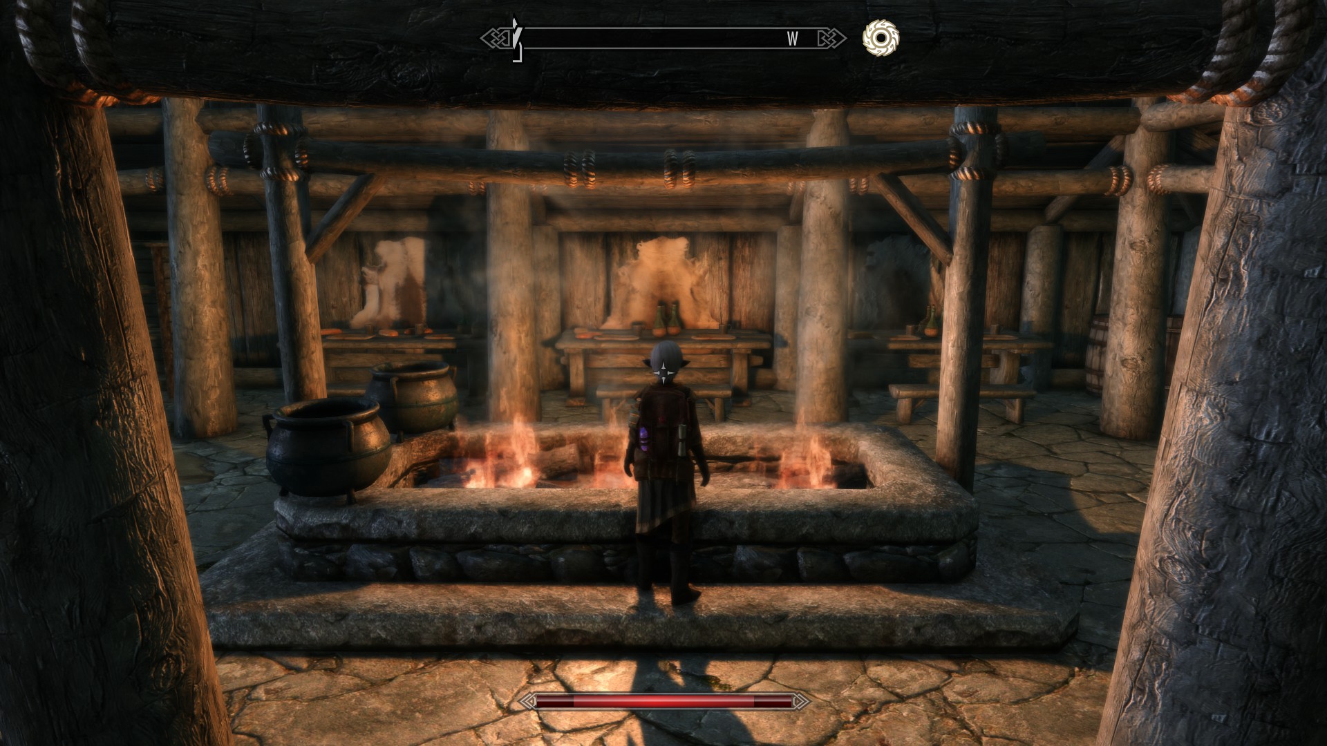That run to Ivarstead is a doozy on survival mode. Made it to the warm inn! Got a couple of