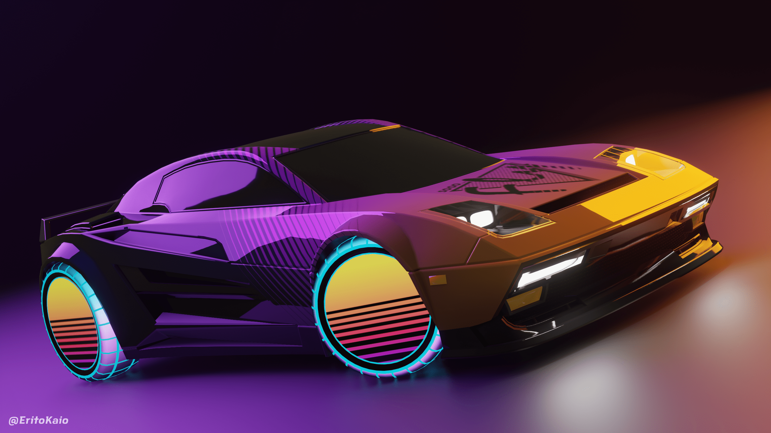 Diestro rendered with Blender 2.80 EEVEE r/RocketLeague
