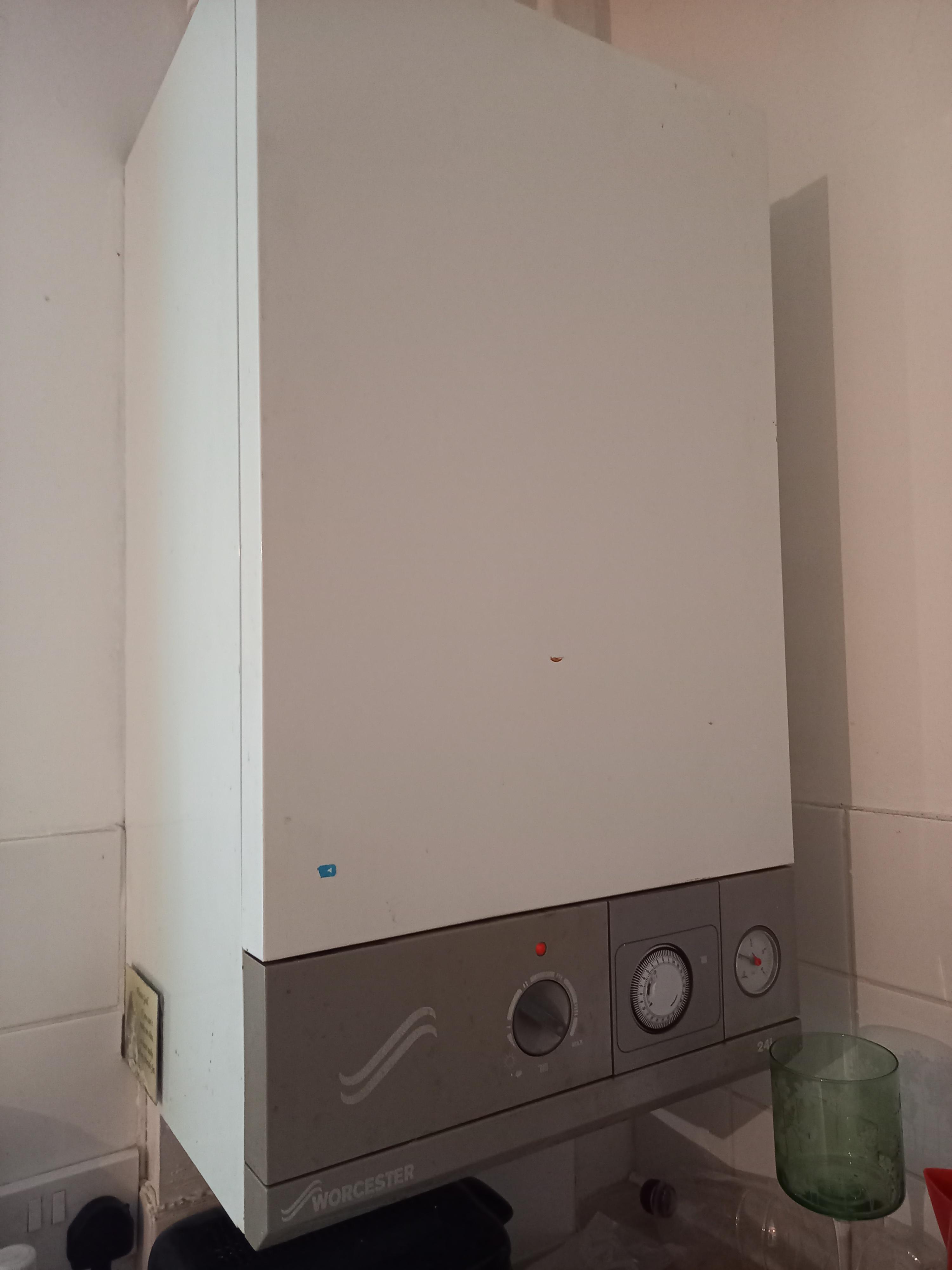 My gas boiler is really grotty. Can I paint it with radiator or heat