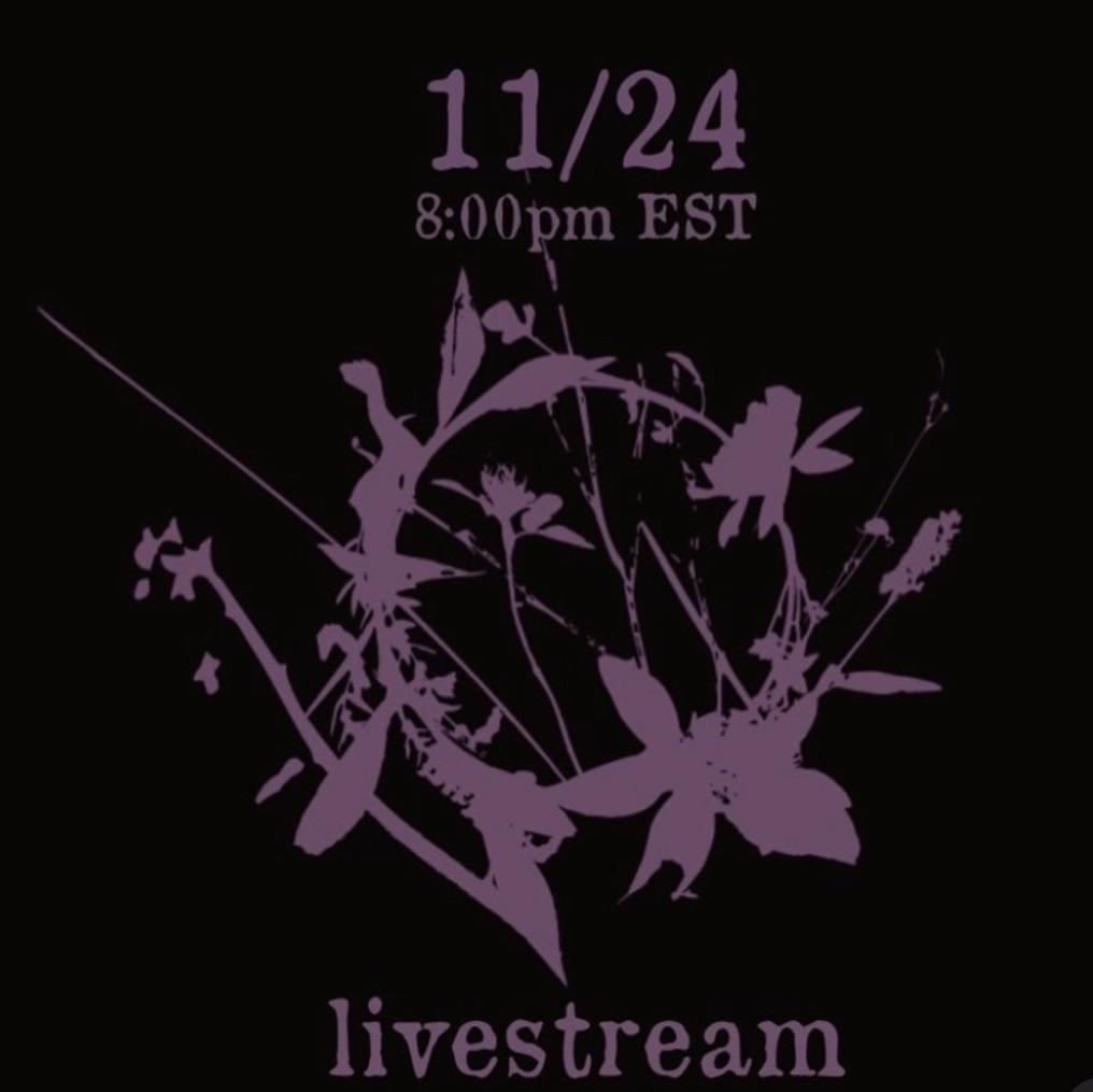Burial Etiquette will be playing a livestream set on November 24th