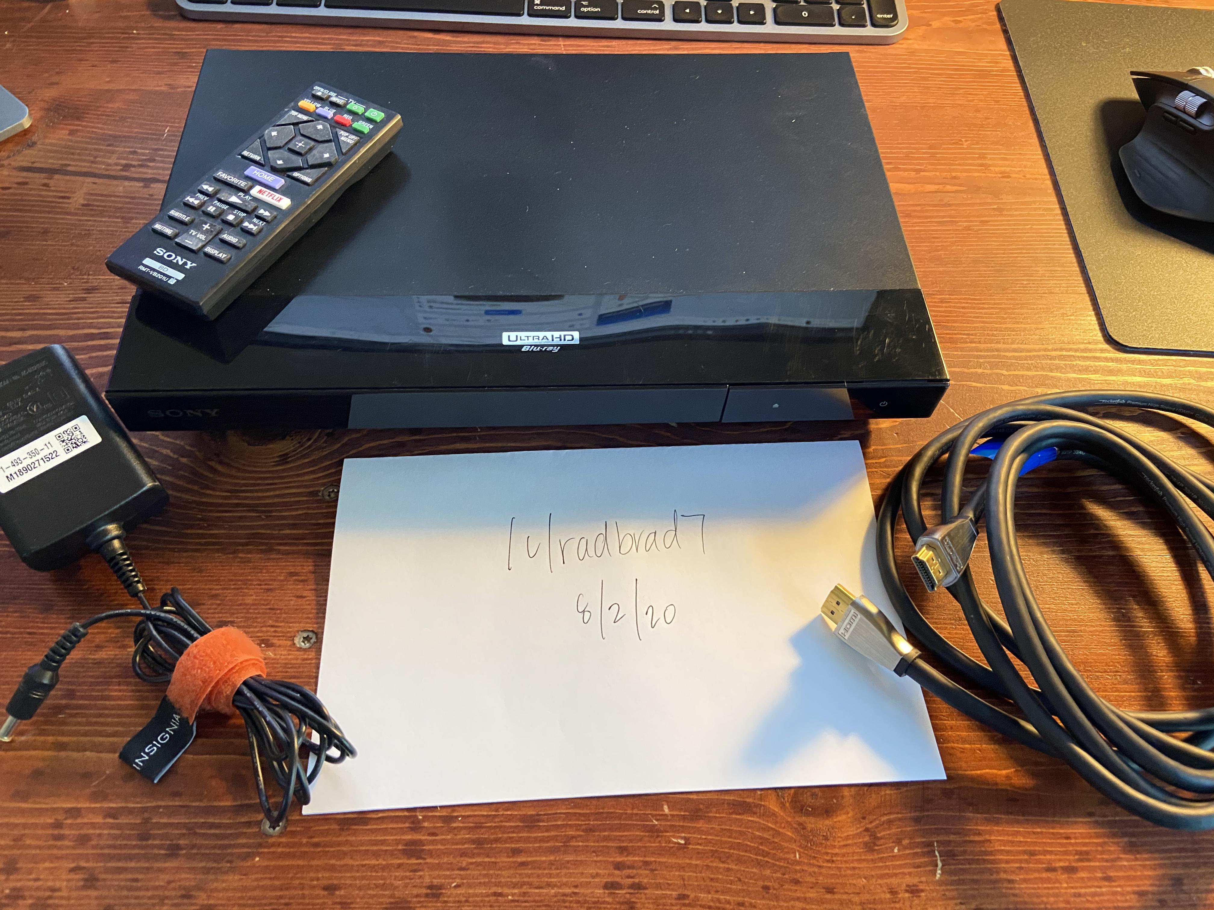 [USAMO][H] Sony UBPX700 4K UHD Player (w/ 2 year Best Buy protection