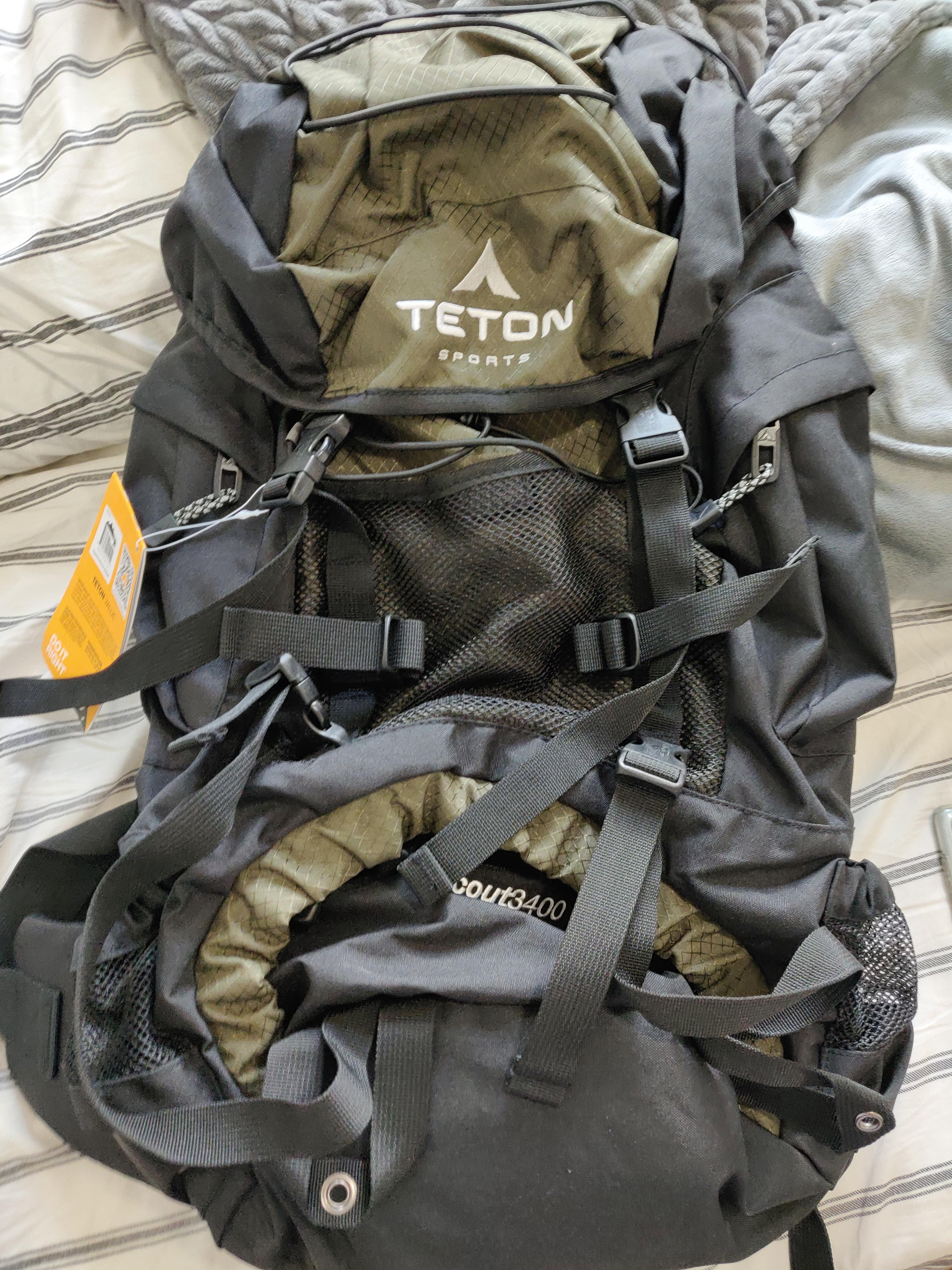 I've never been backpacking before, but I bought this bag, and other