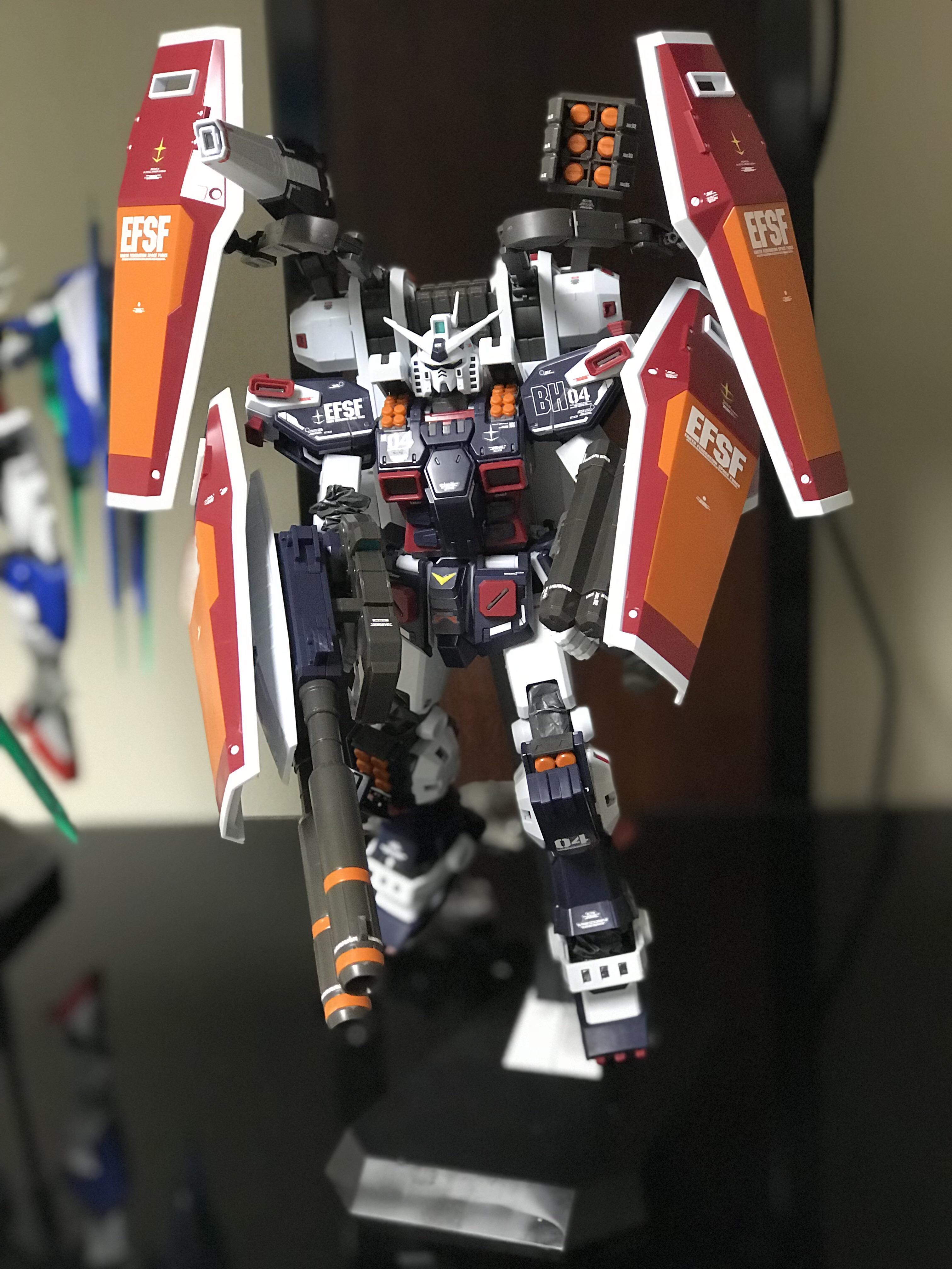 Full Armor Gundam. It was a pretty intense build for a