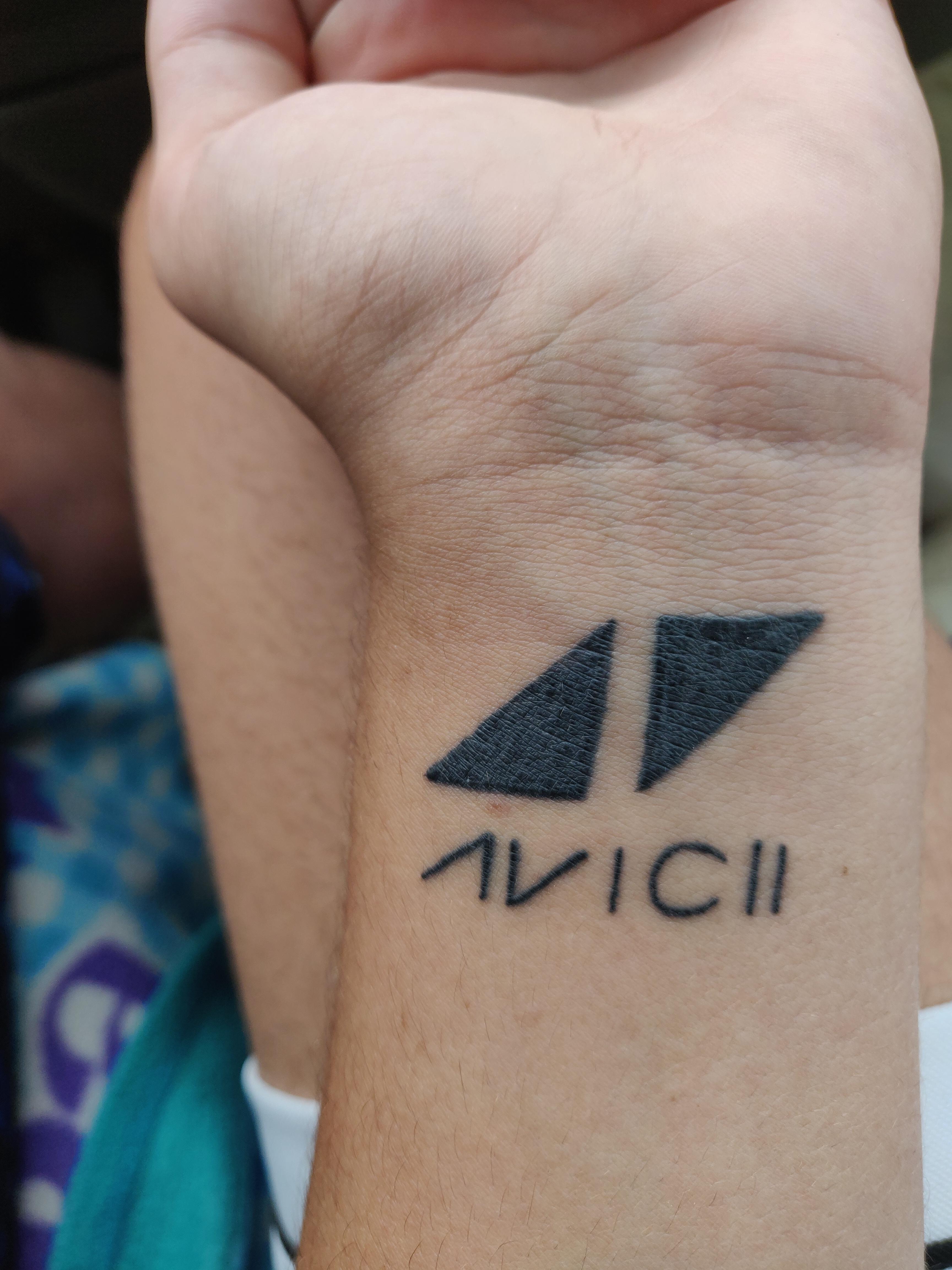 Tattoo update after 2 weeks r/avicii