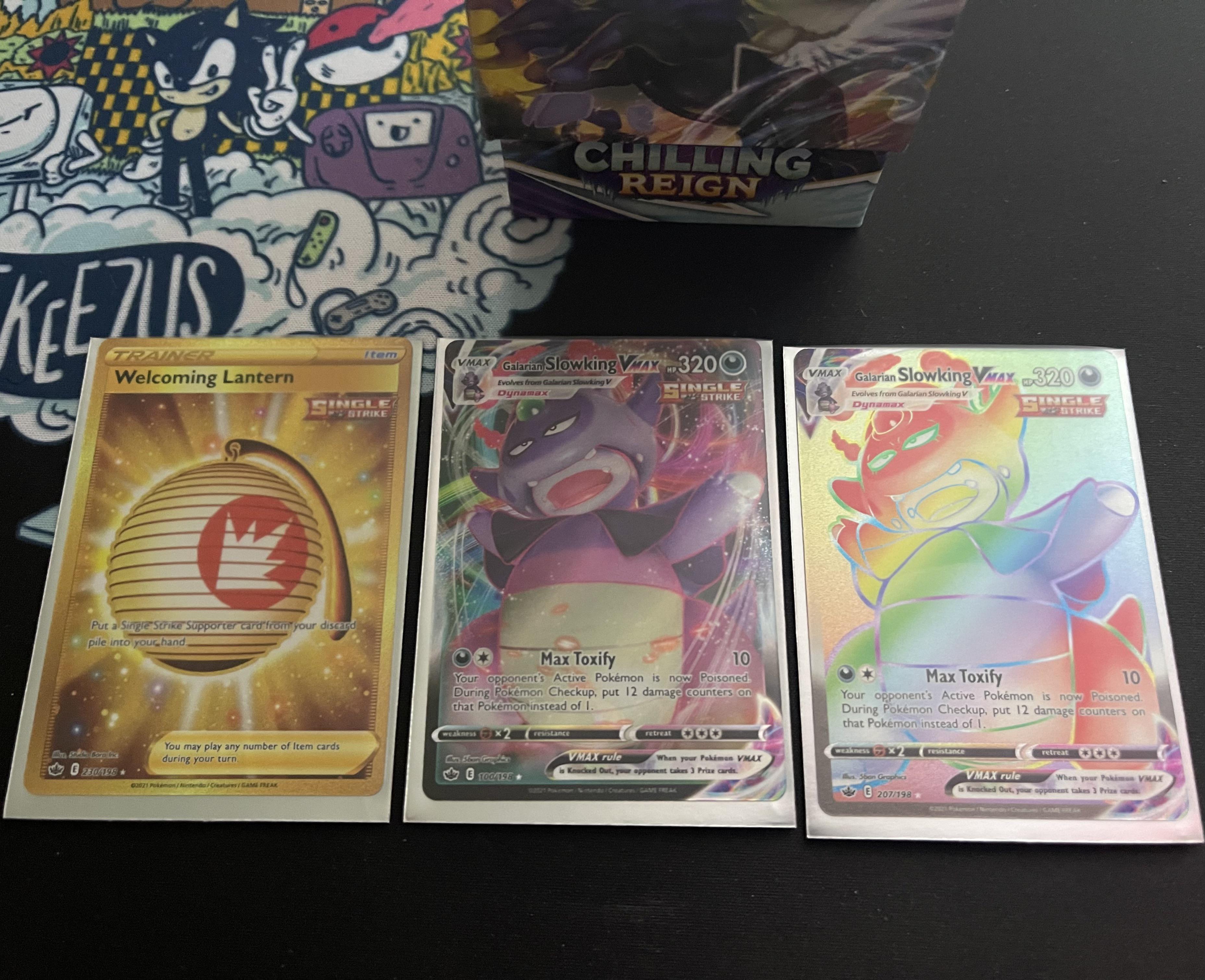 These came in the same Chilling Reign prerelease box and none of them