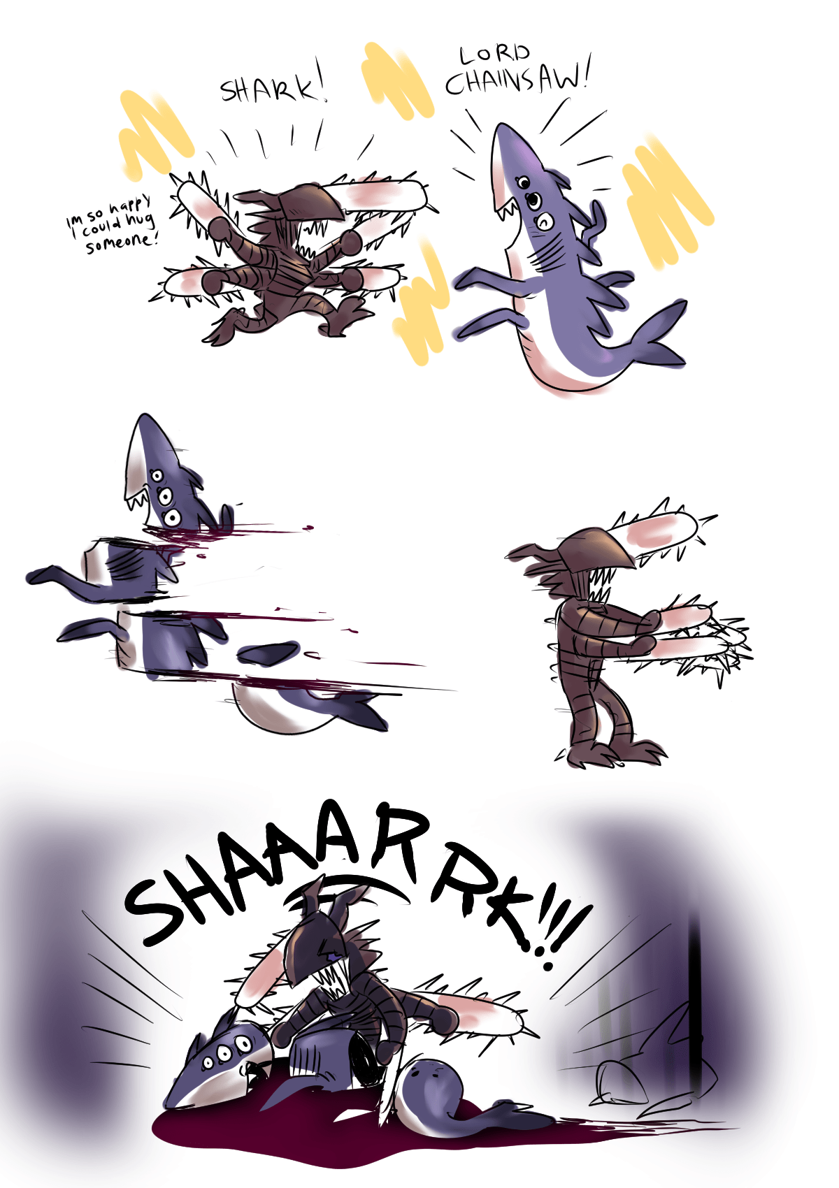 [OC] Life is pain for Chainsaw Devil r/ChainsawMan