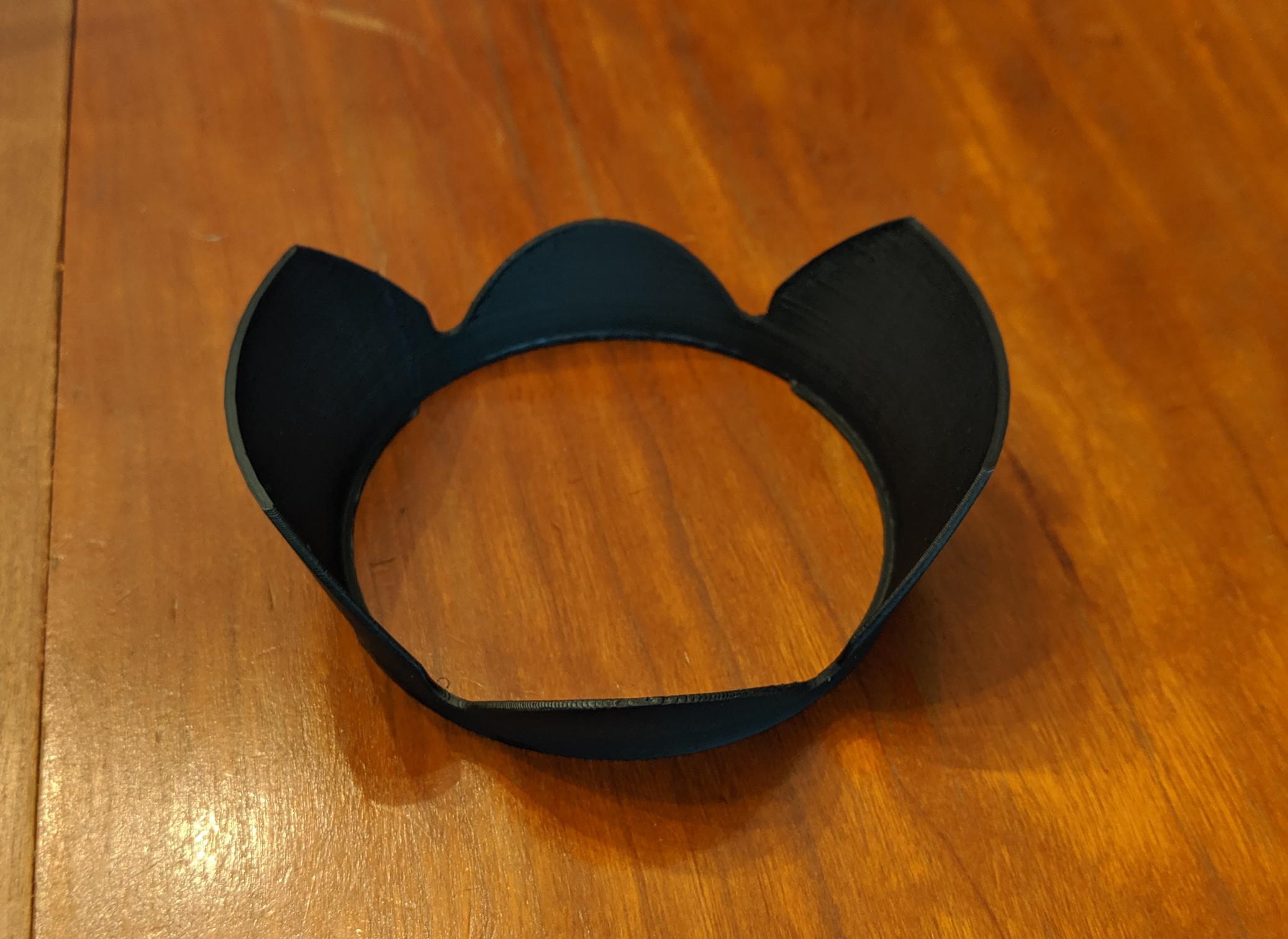 Lens hood for one of my Canon lenses... Original costs 50 r