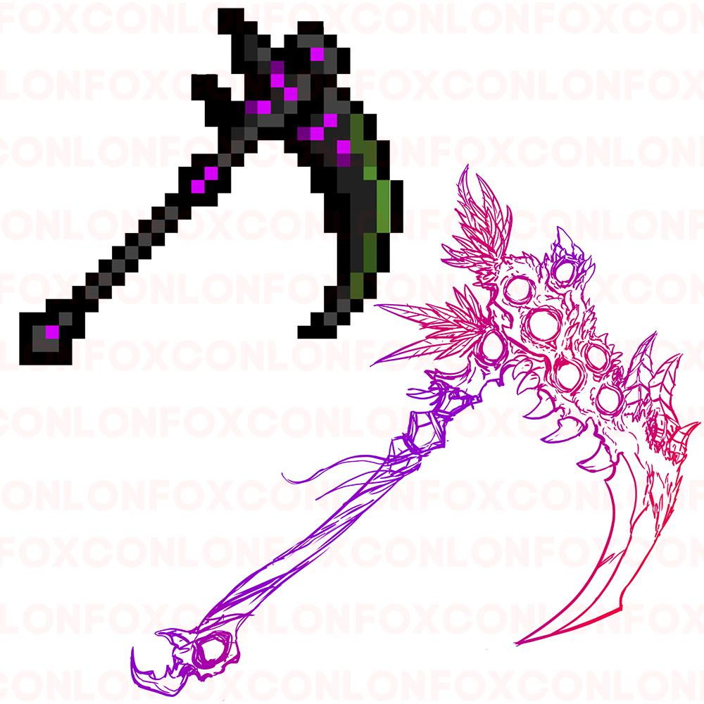 I drew the Death Sickle! r/Terraria