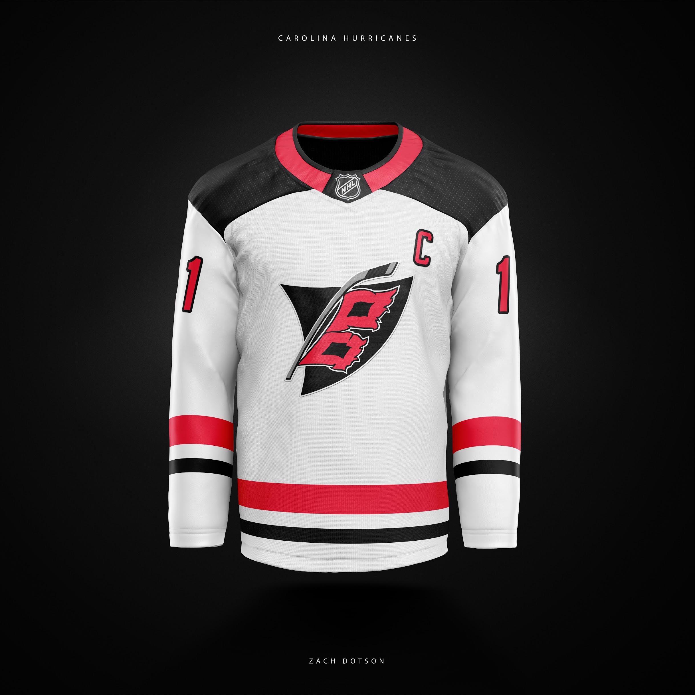 An away version of the flag jersey r/canes