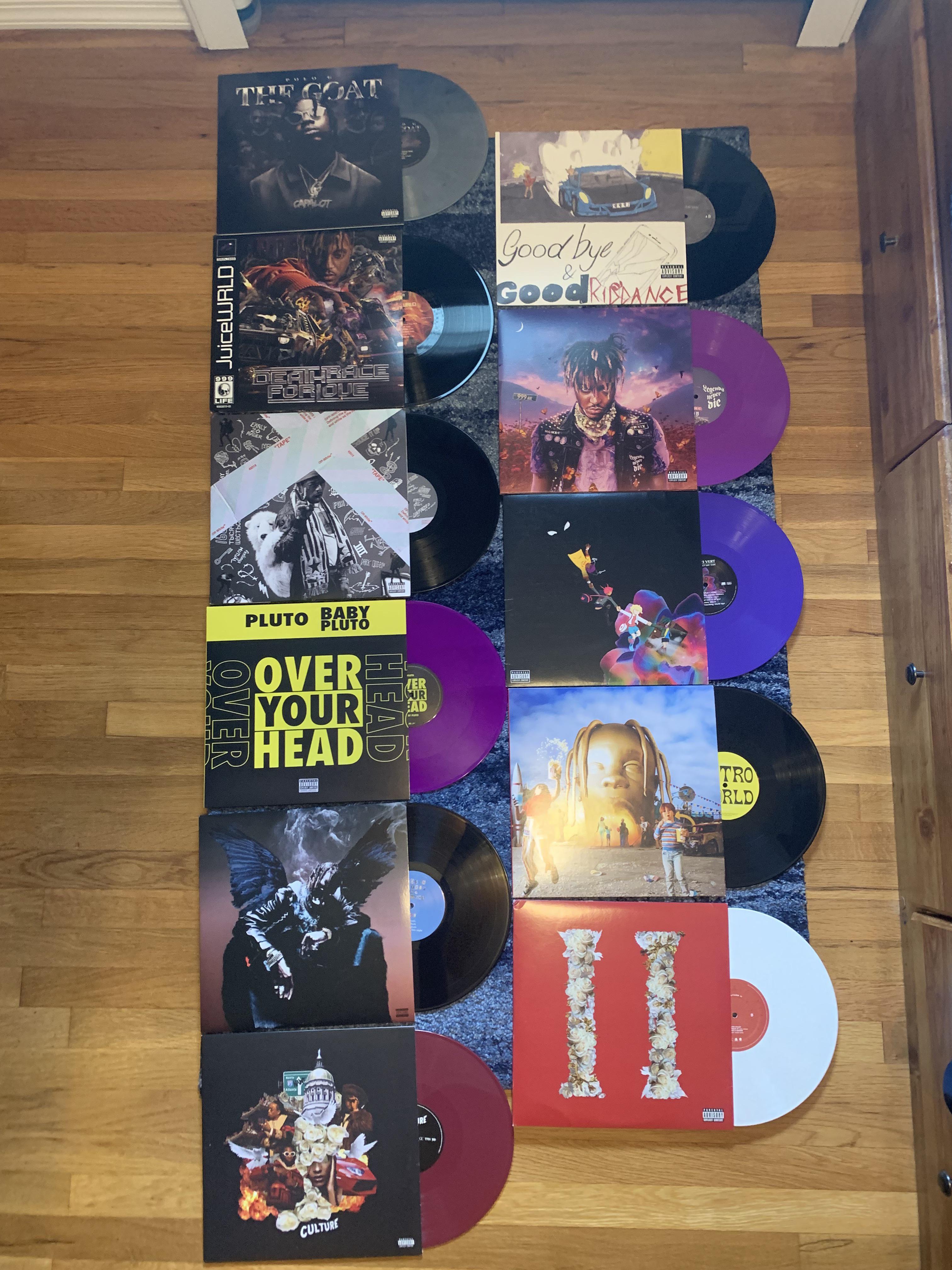 Collected *almost* all of my favorite modern rap album vinyl. What should I add? r/rap