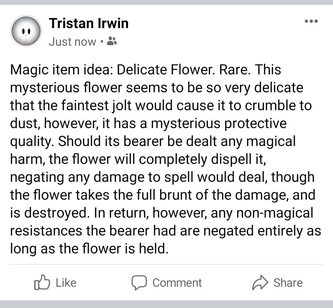 The delicate flower from hollow knight. r/MagicItems