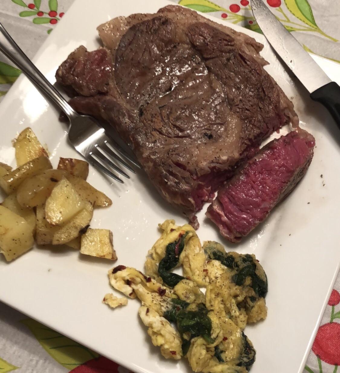 Too rare? Nahhhh! Sous vide for 1 hour and 45 minutes at 126degrees