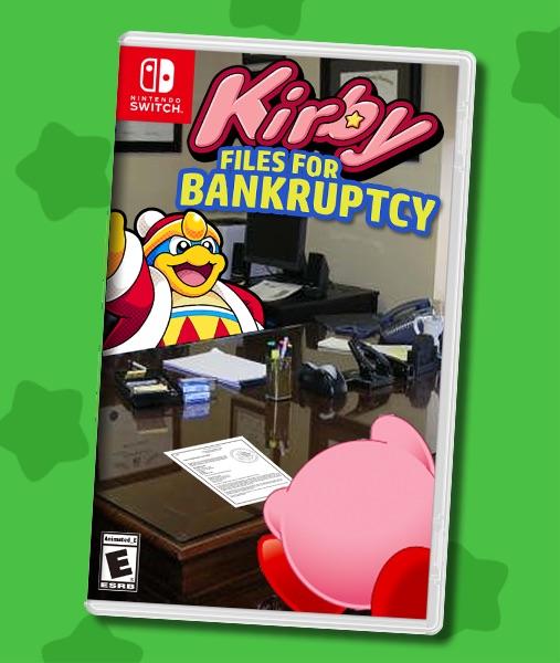 I guess Kirby didn’t do those taxes properly Kirby