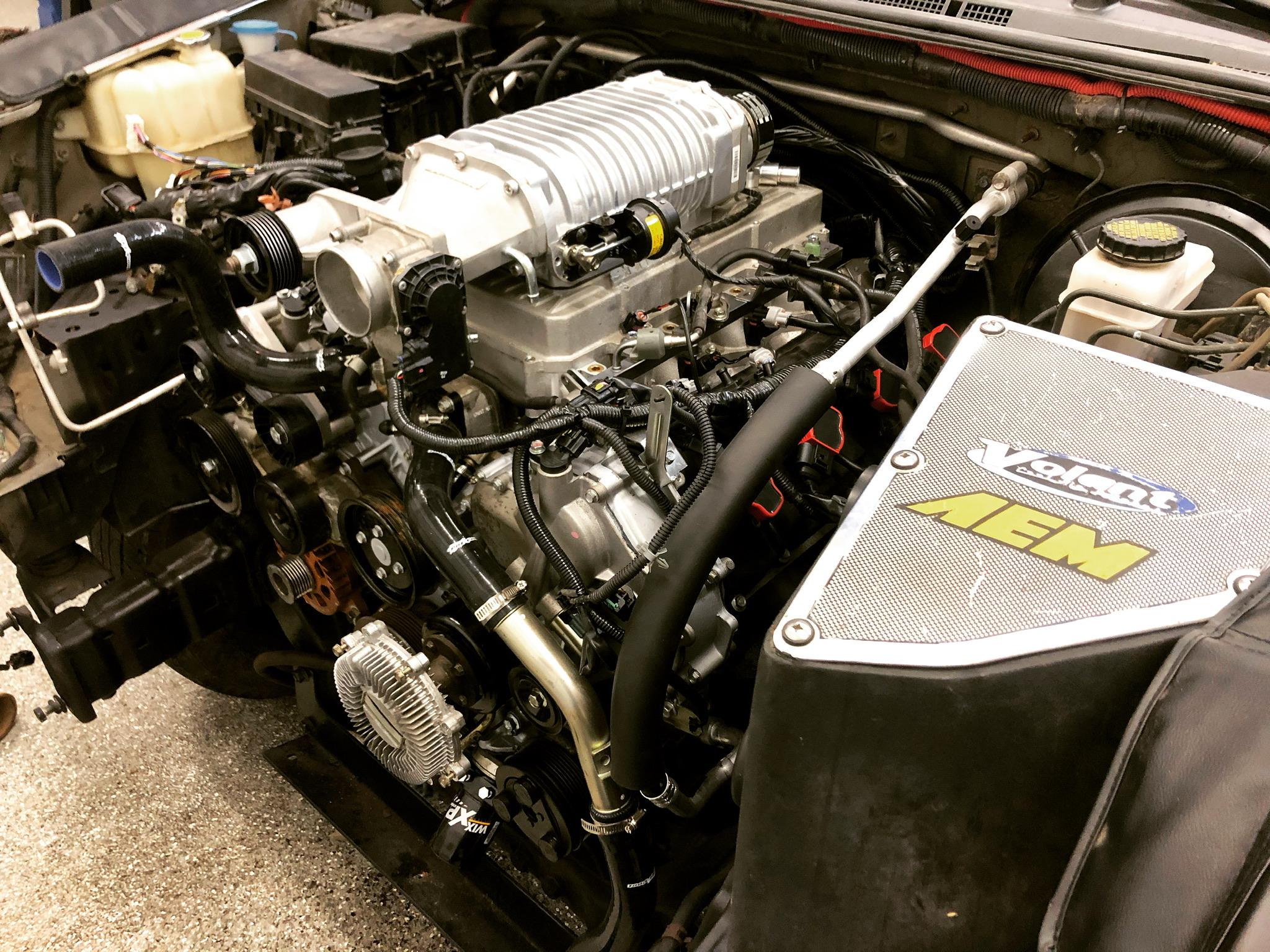 Supercharged VK56DE V8 2006 4x4 Xterra we are swapping @drivendesire