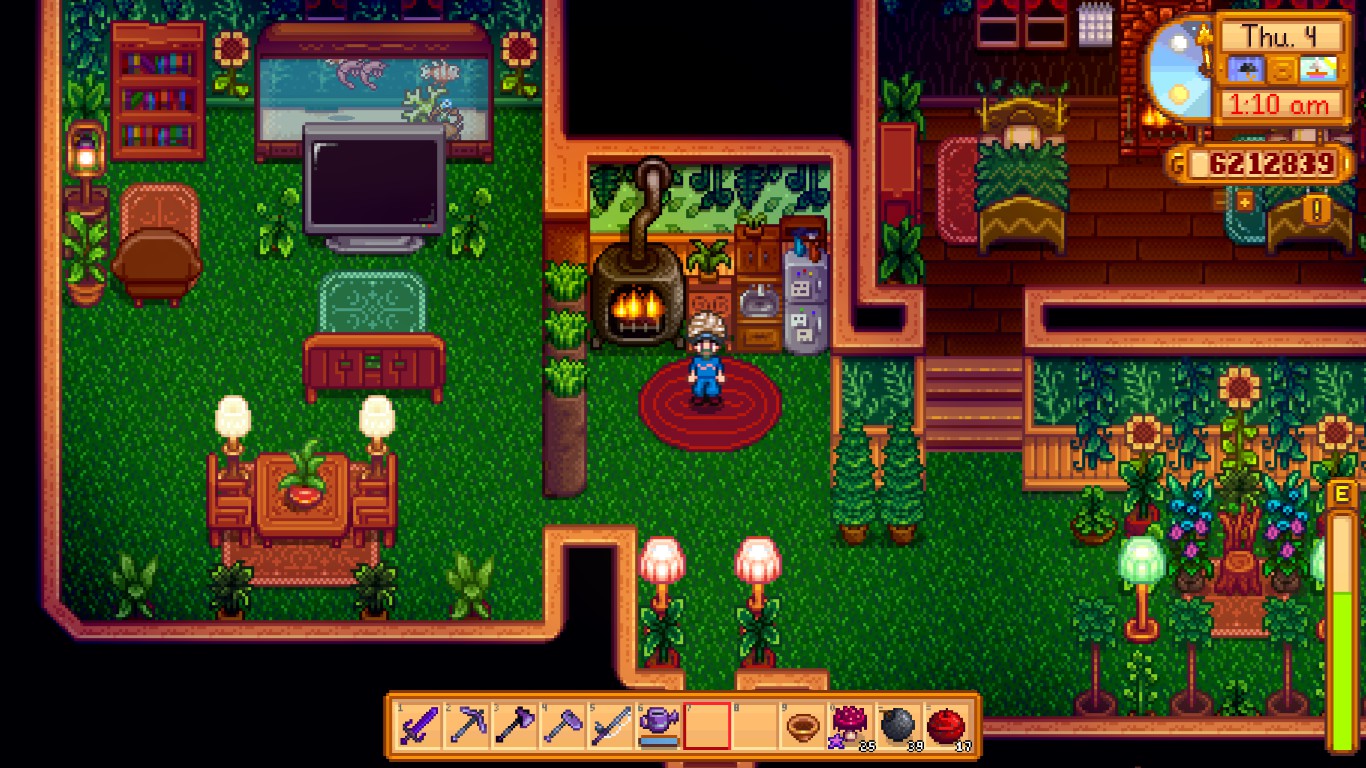My ginger island home forest themeinspired! c r/StardewHomeDesign