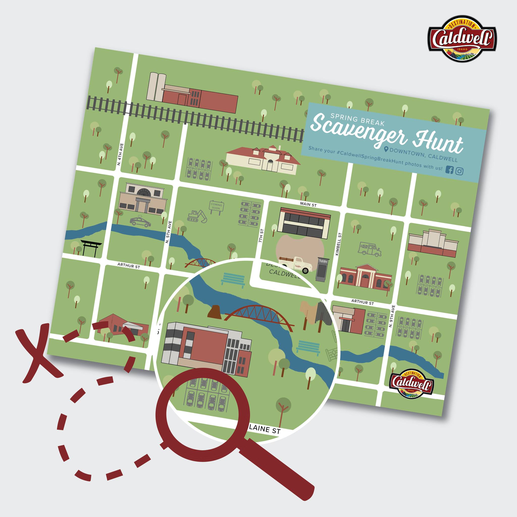 Downtown Map CALDWELL_IDAHO