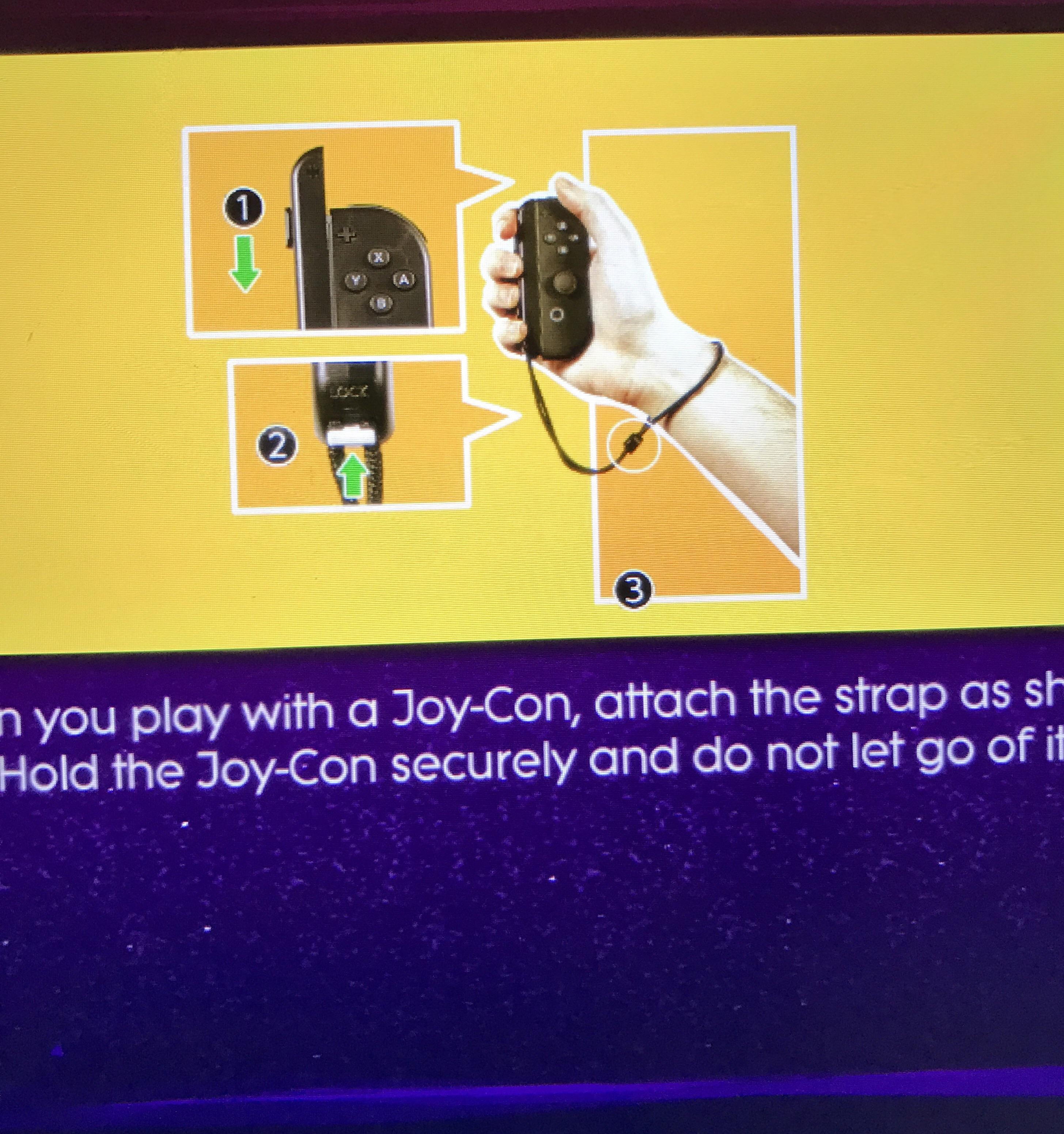 Interesting tidbit Just Dance 2017 uses the developer joycon as an