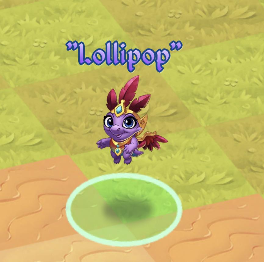 An appropriate name for a dragon dressed like a Vegas showgirl. r