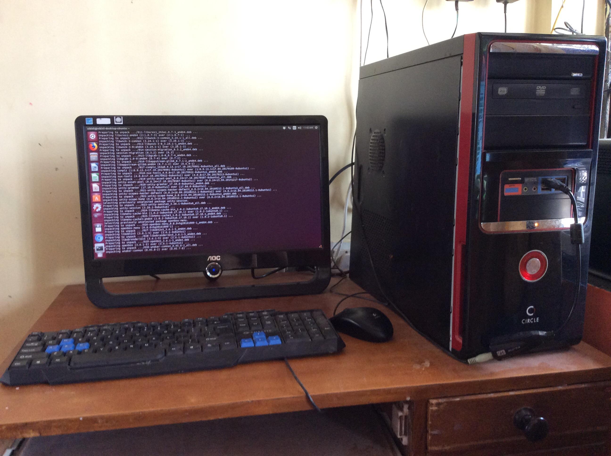 Upgrading my 8 year old Desktop to Ubuntu 17.10 ! r/Ubuntu