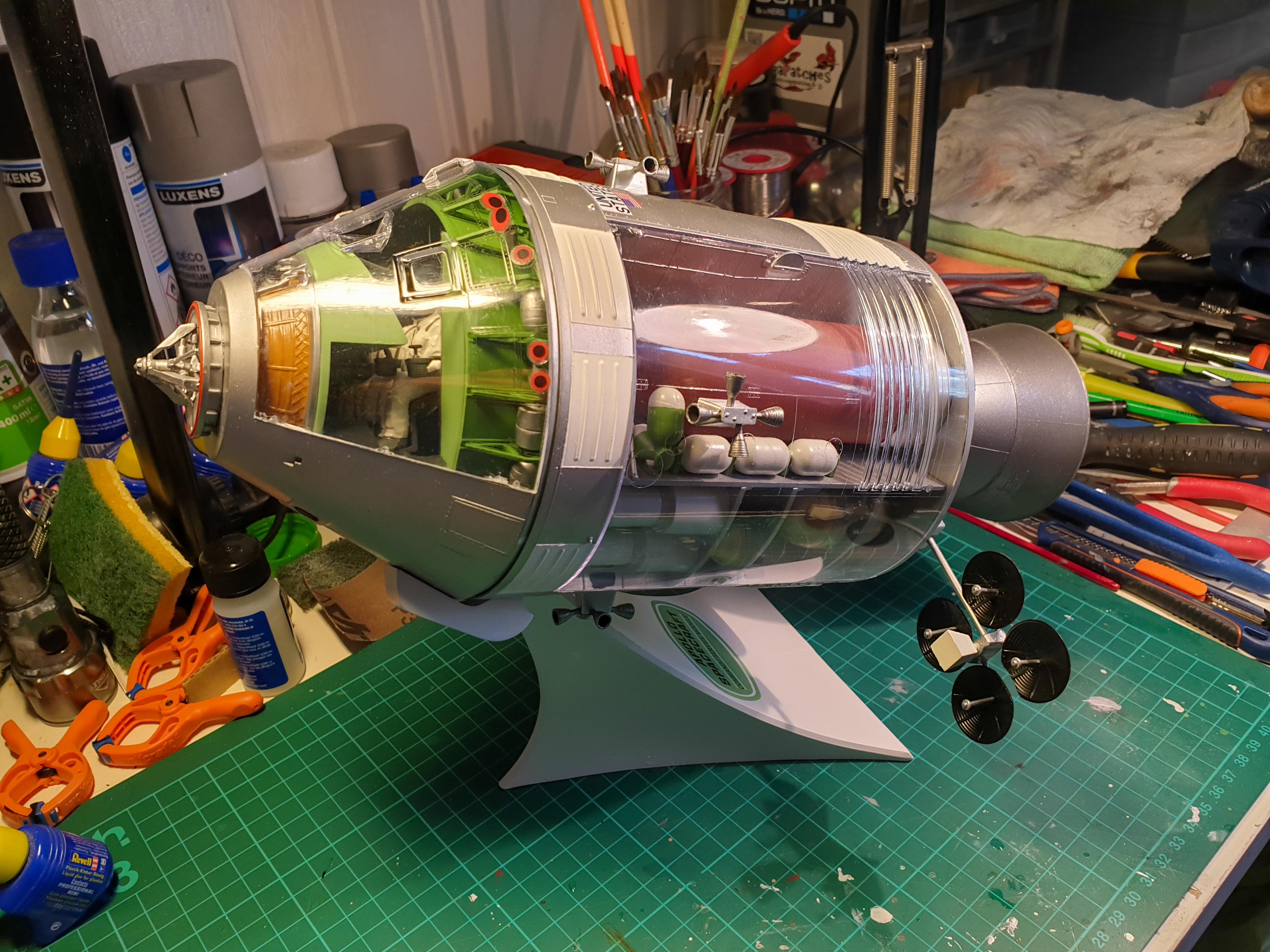 Apollo Spacecraft Interior Plastic