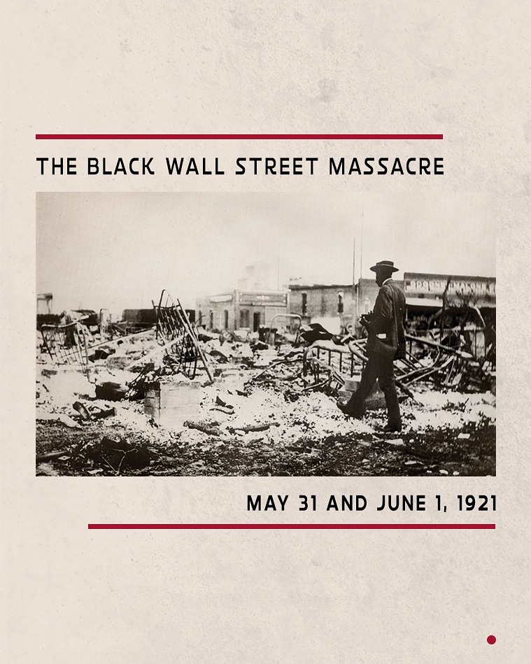 Tomorrow will be the 99th anniversary of the Black Wall Street Massacre