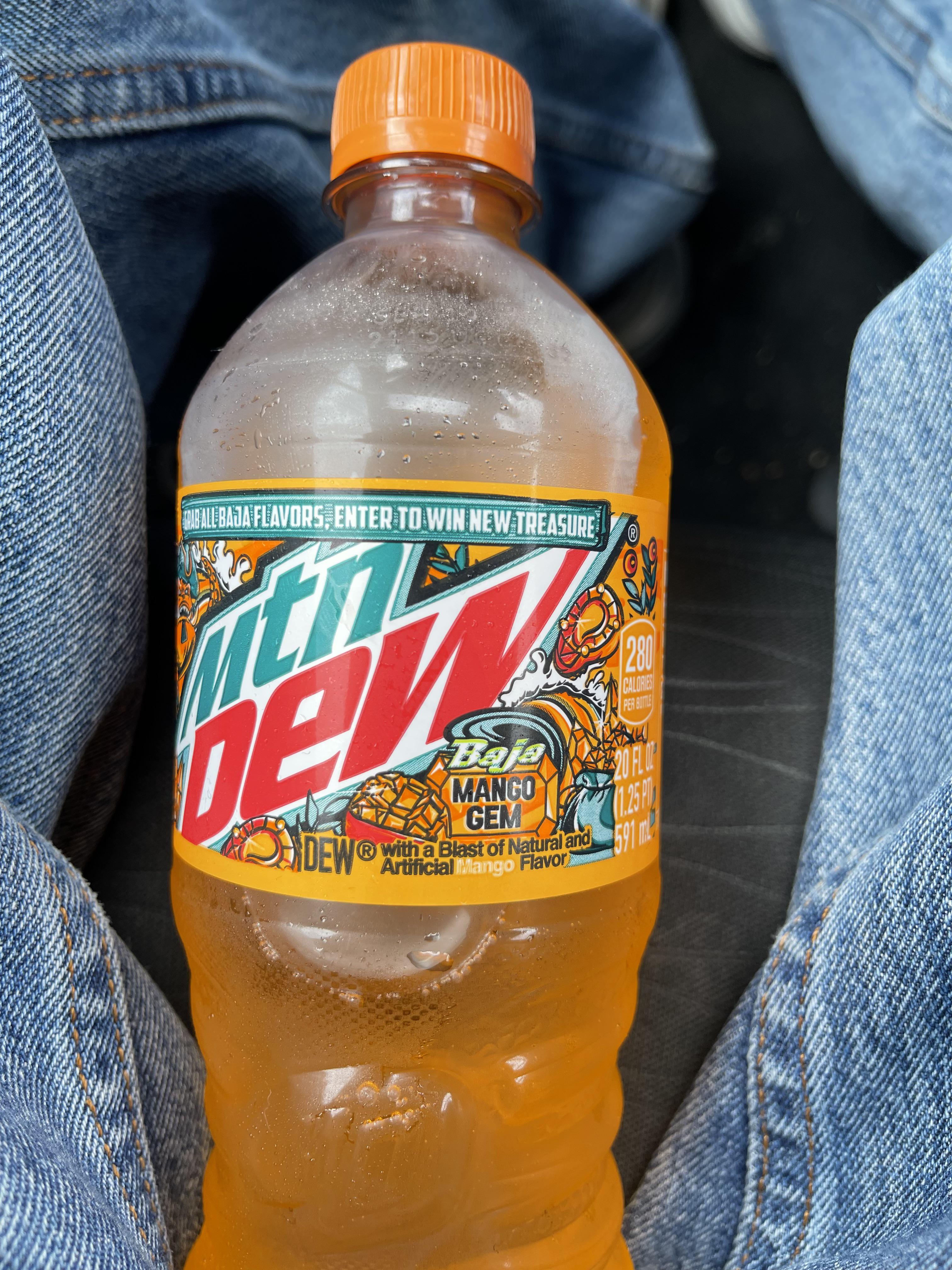 Mango gold at the local gas station in Bloomington Minnesota mountaindew